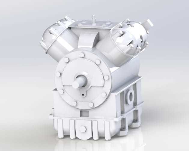 Thermo King Compressor X430 - High-Detail 3D model_4
