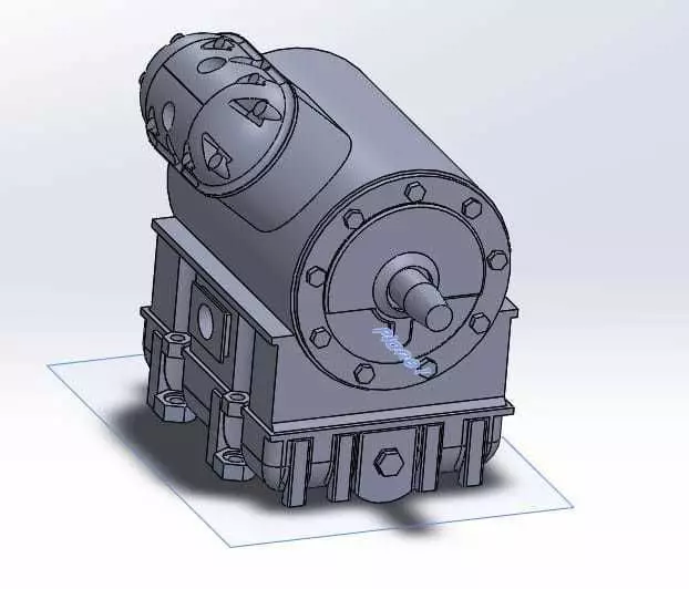 Thermo King Compressor X430 - High-Detail 3D model_0