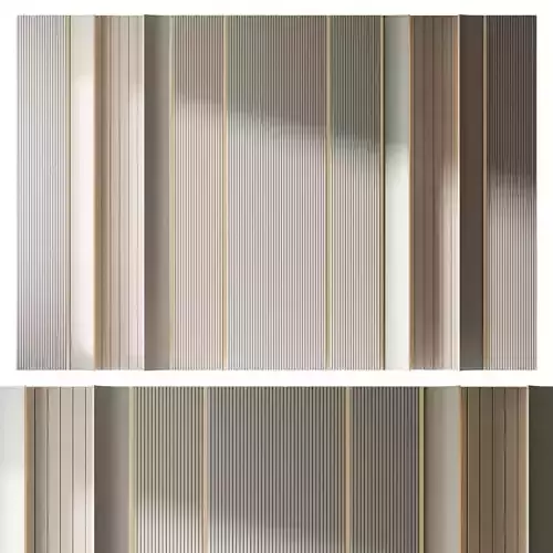 Decorative V8 Wall Panels 3D model