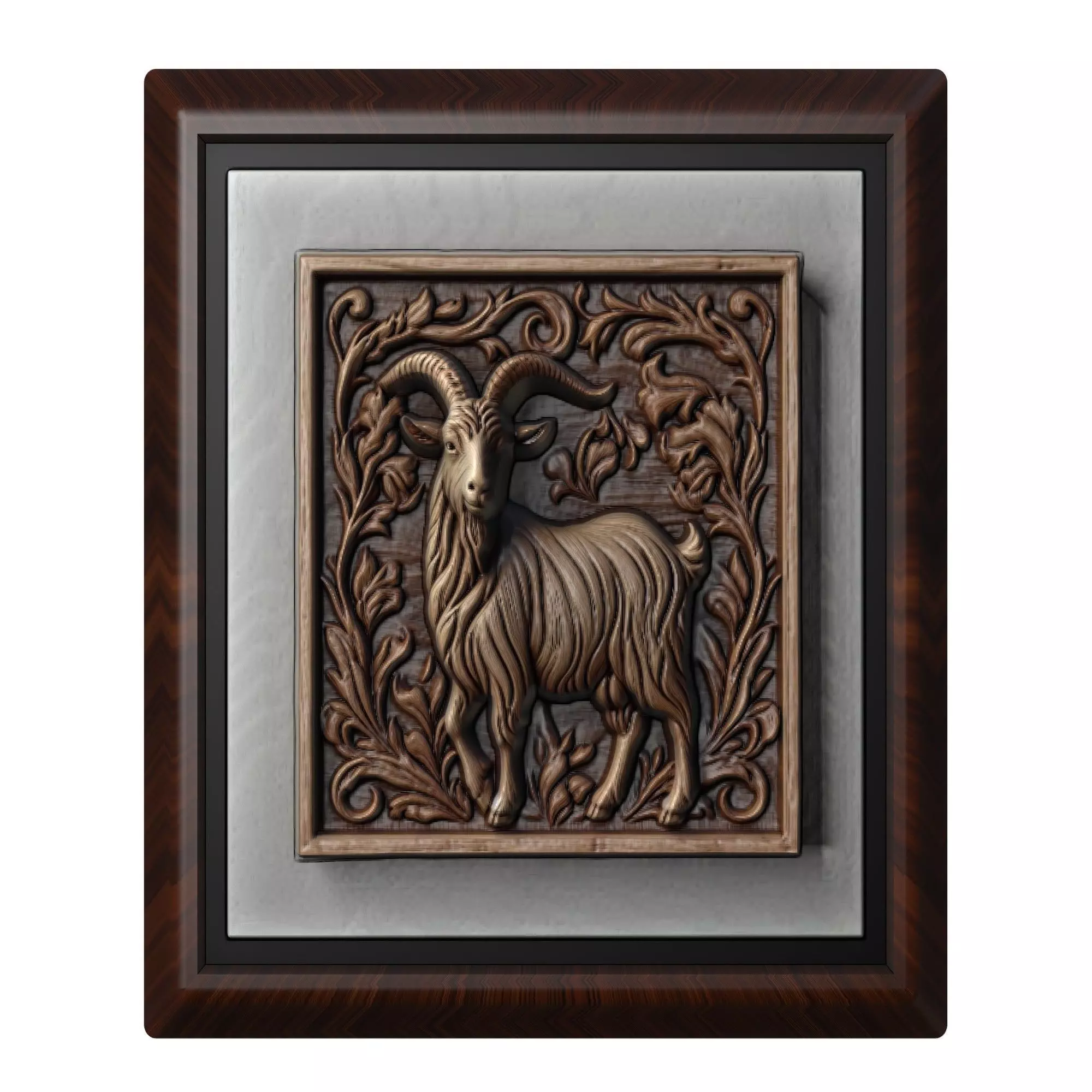 Goat Animal 3D print model_0