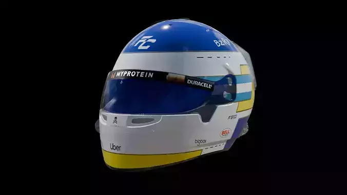Franco Colapinto Helmet Casco - Formula 1 Williams Racing 2024