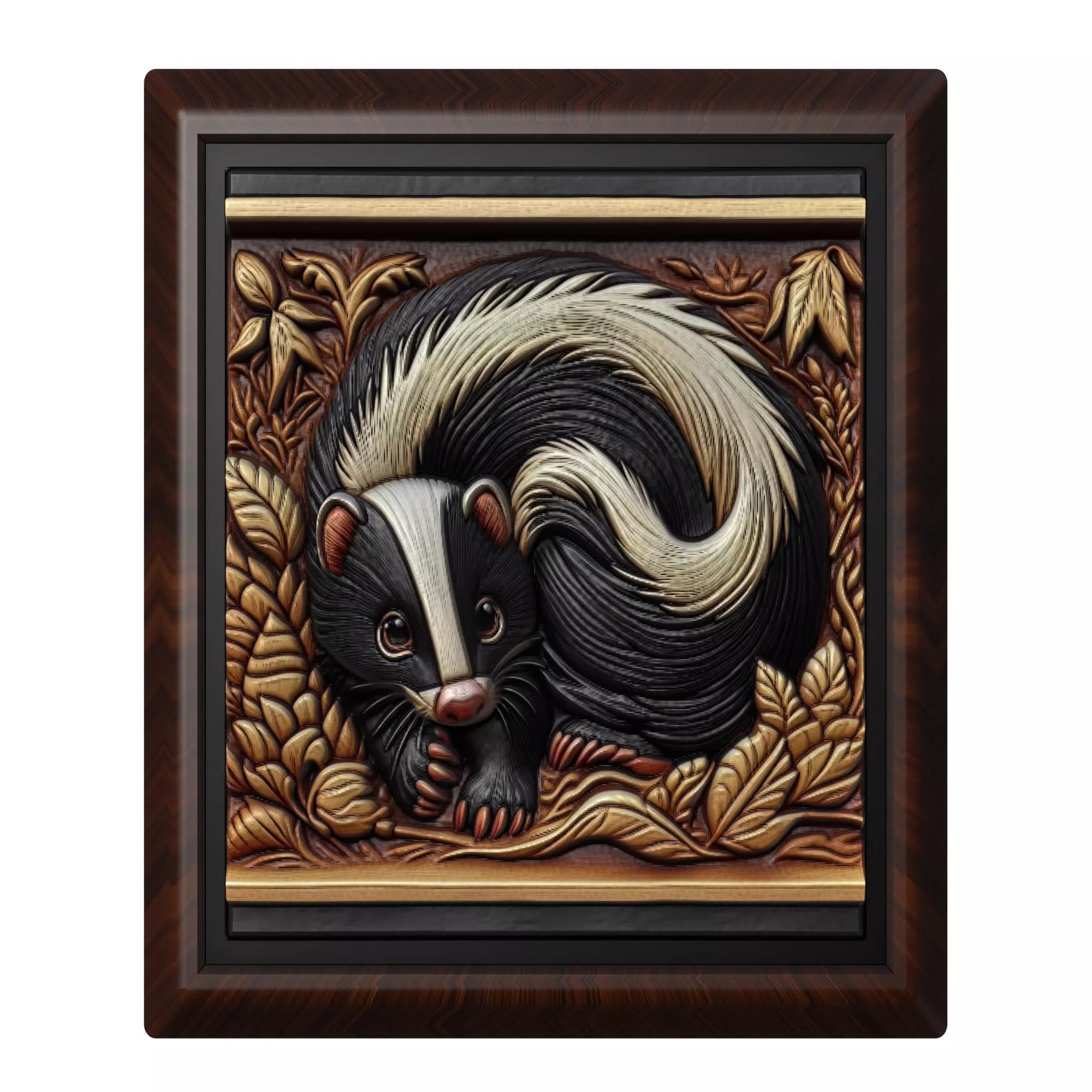 Skunk Animal 3D print model