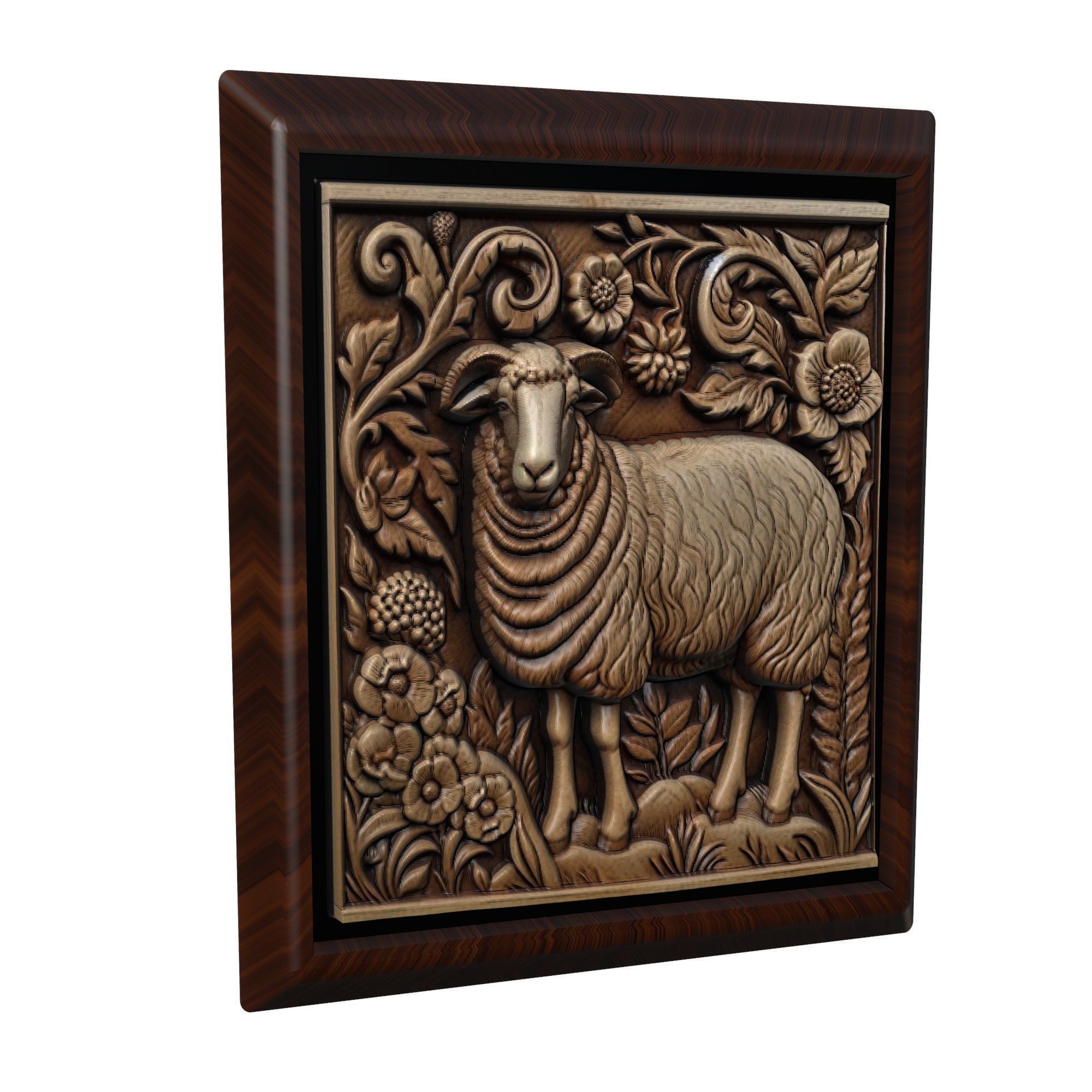 Sheep Animal 3D print model_1