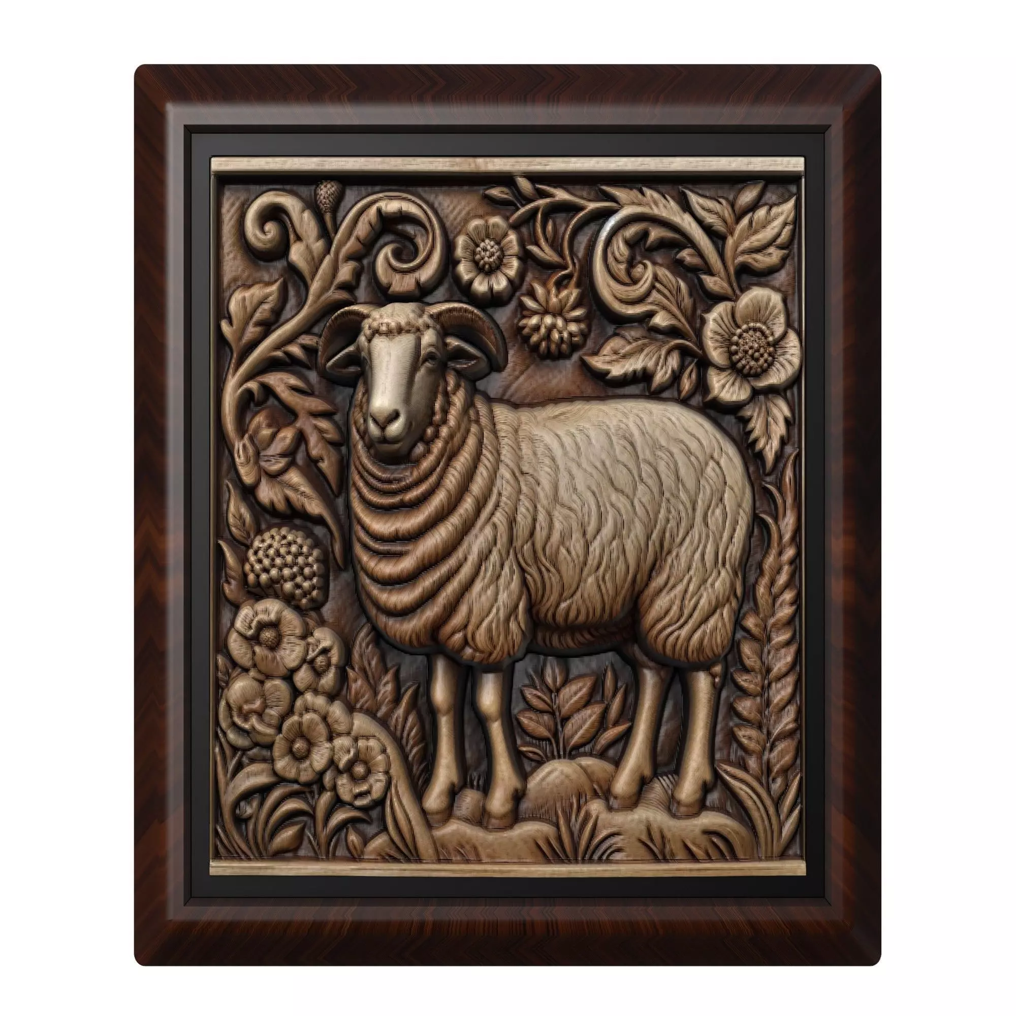 Sheep Animal 3D print model_0