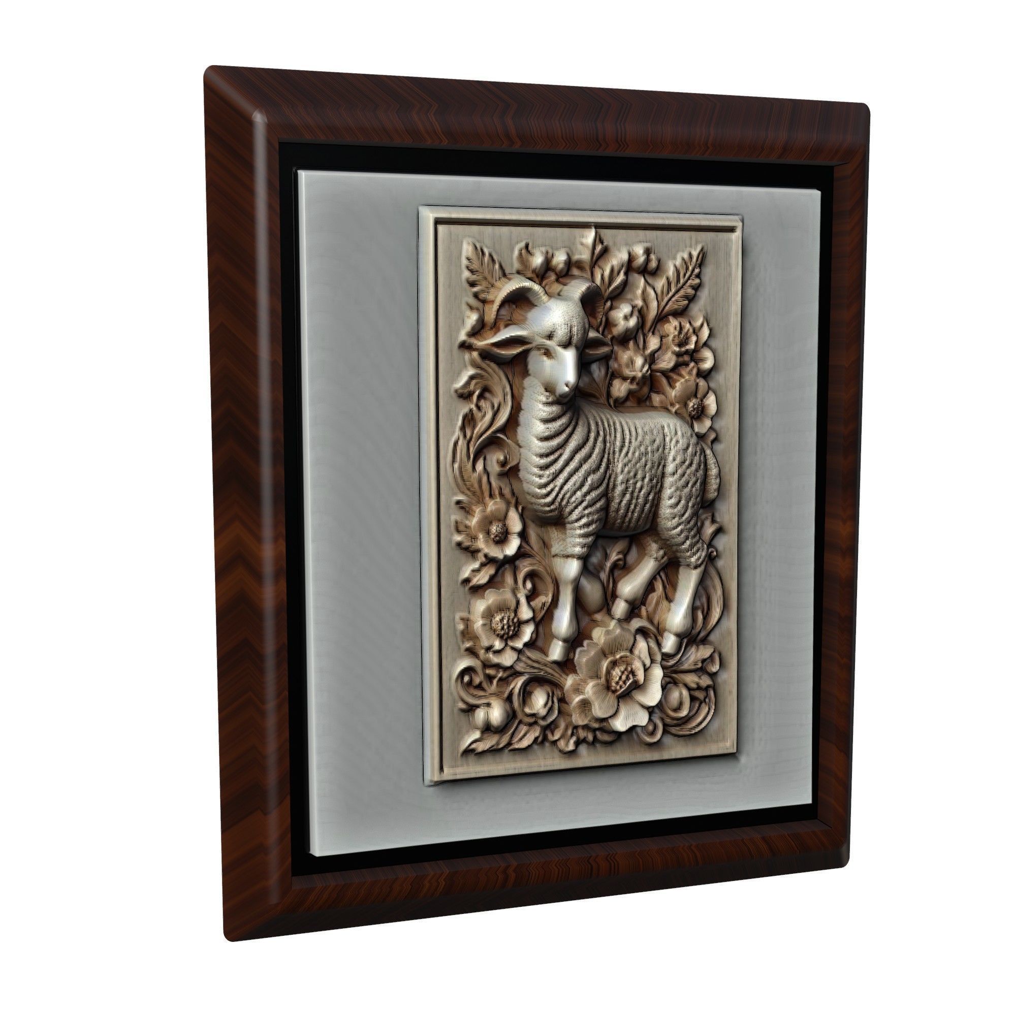 Lamb Animal 3D print model_1