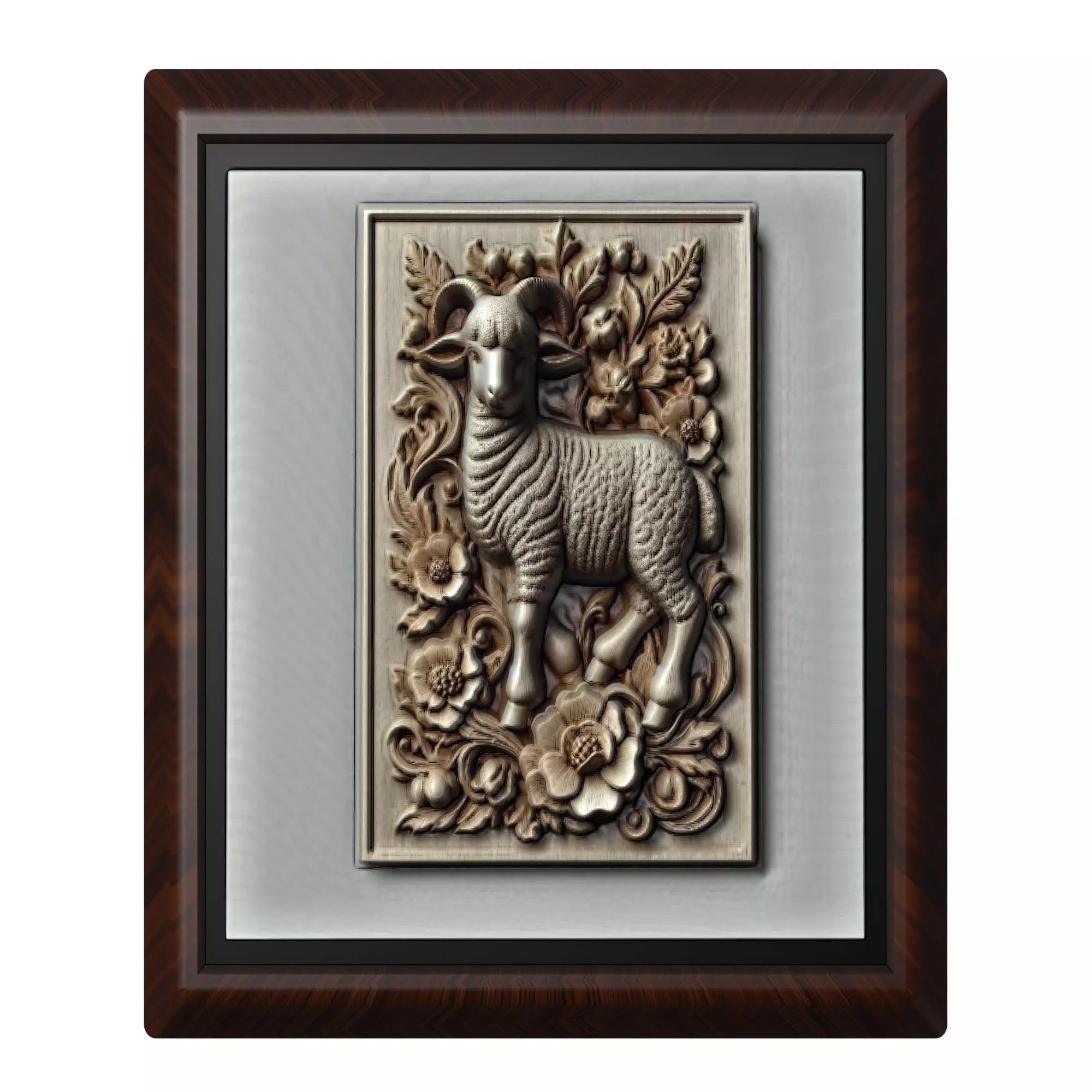 Lamb Animal 3D print model_0