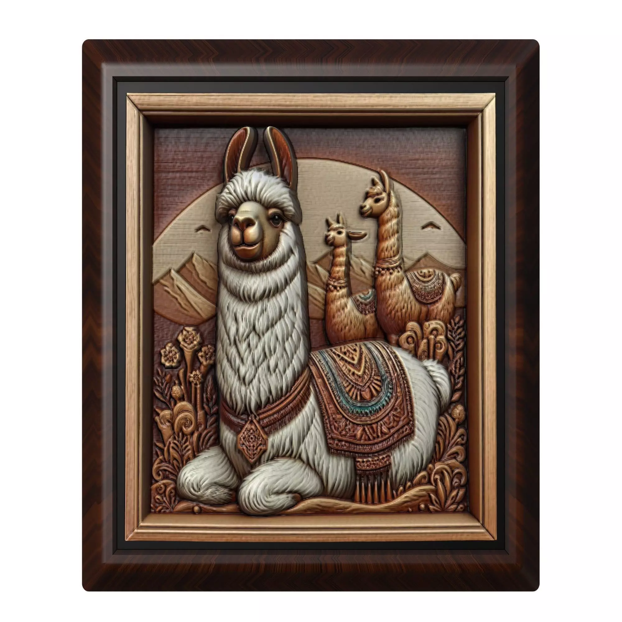 Llama Animal 3D print model