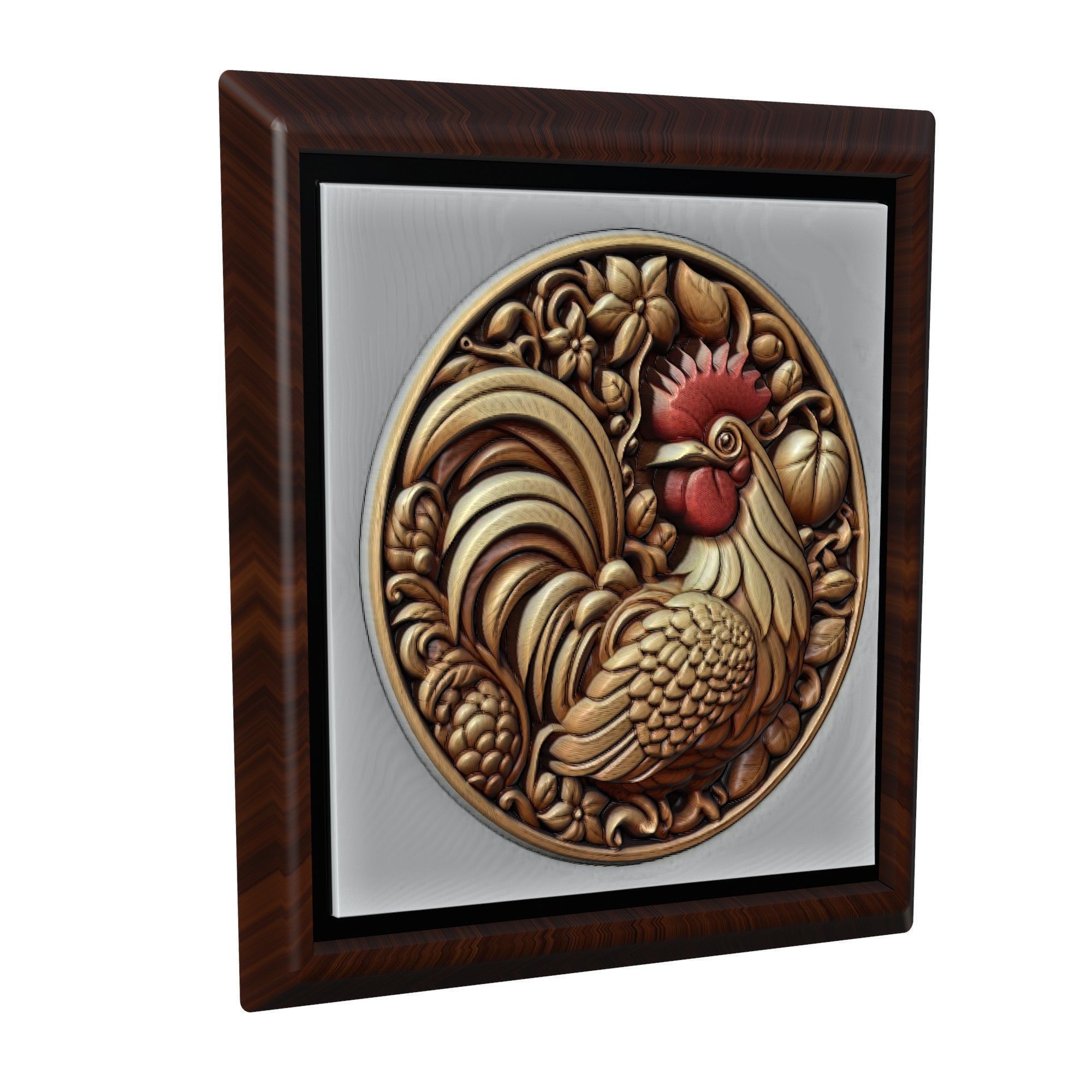 Chicken Animal 3D print model_1