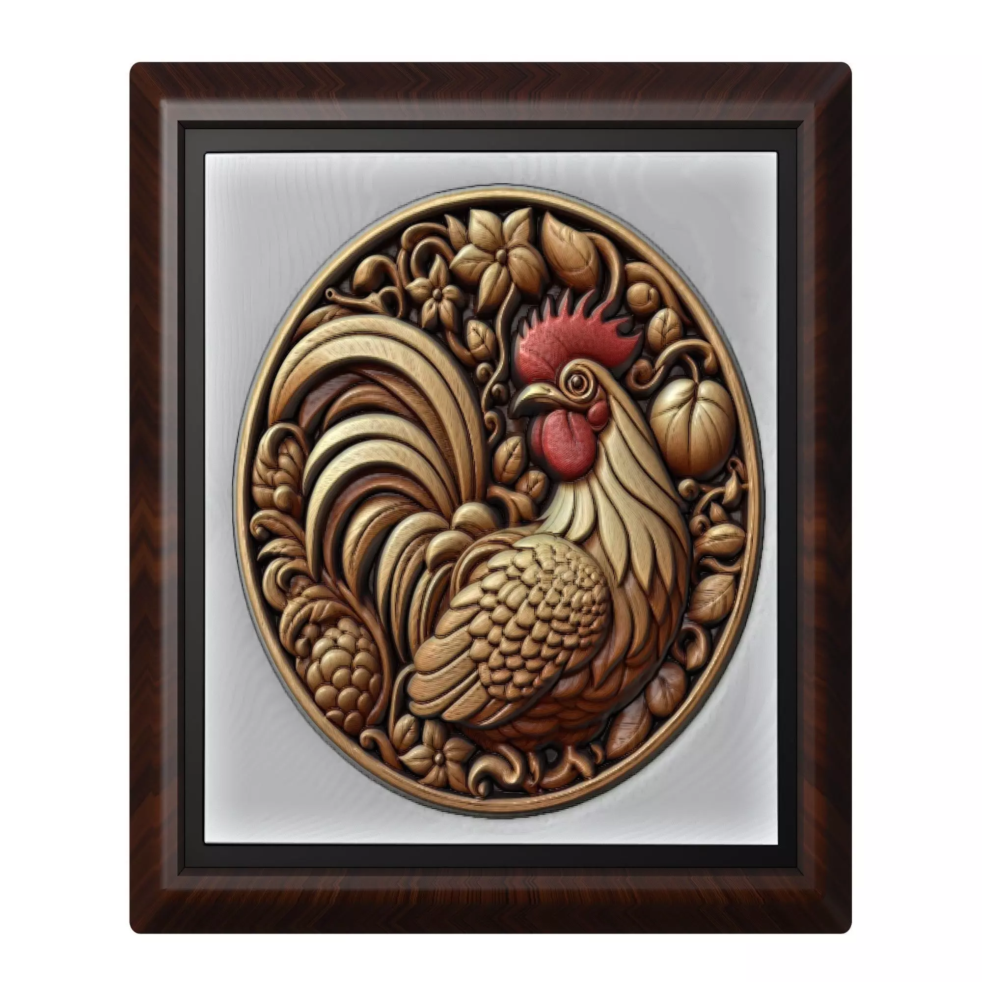 Chicken Animal 3D print model_0