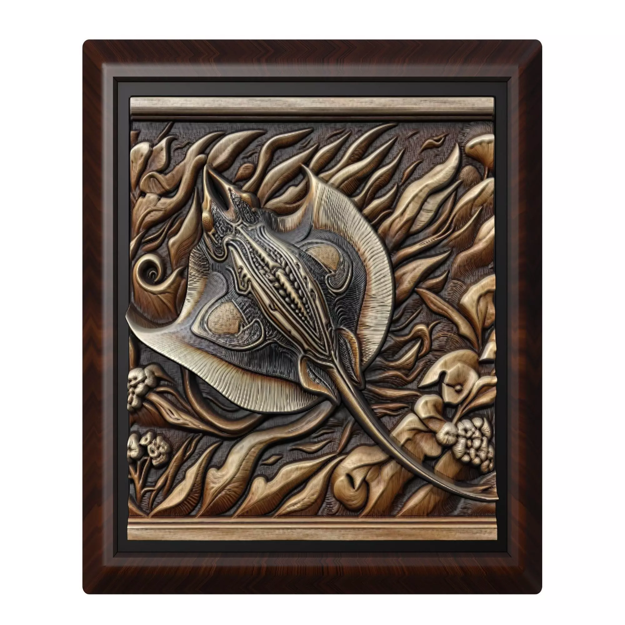 Stingray Animal 3D print model