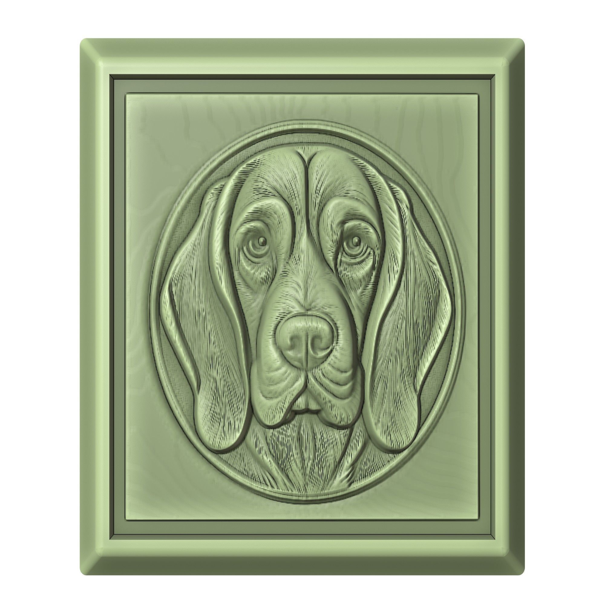 Dog Beagle Animal 3D print model_2