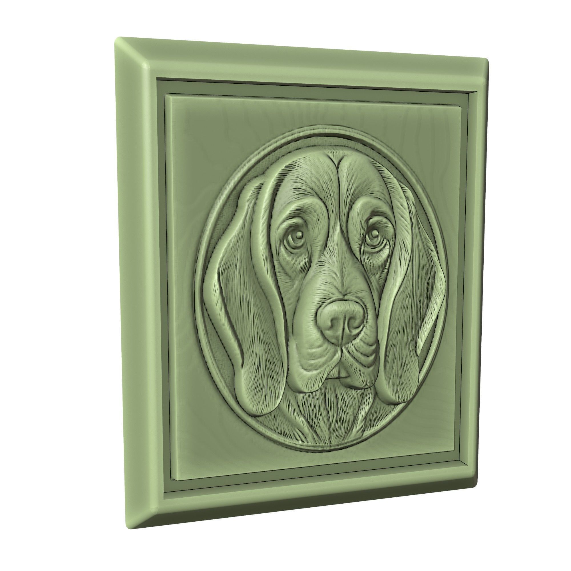 Dog Beagle Animal 3D print model_3