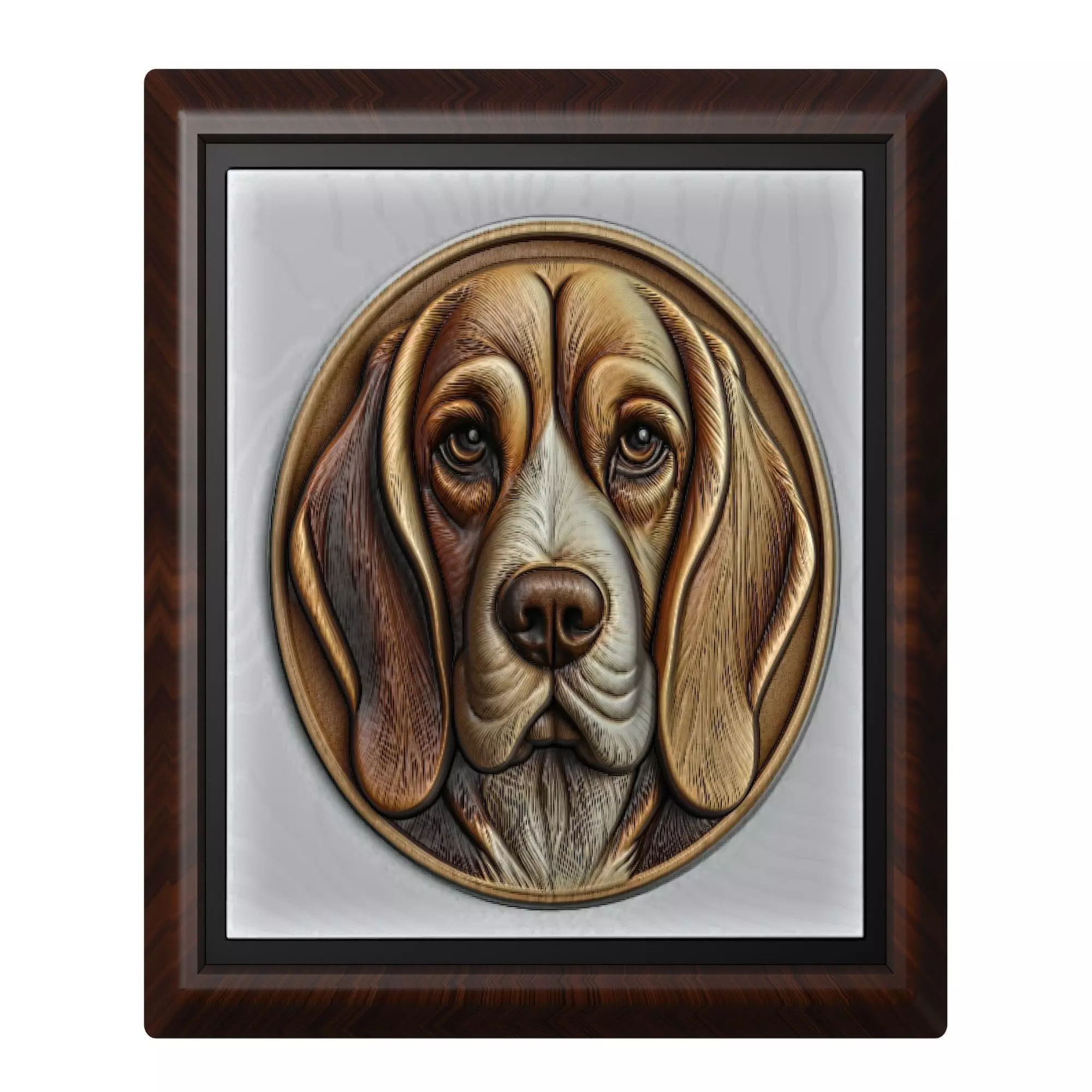 Dog Beagle Animal 3D print model_0