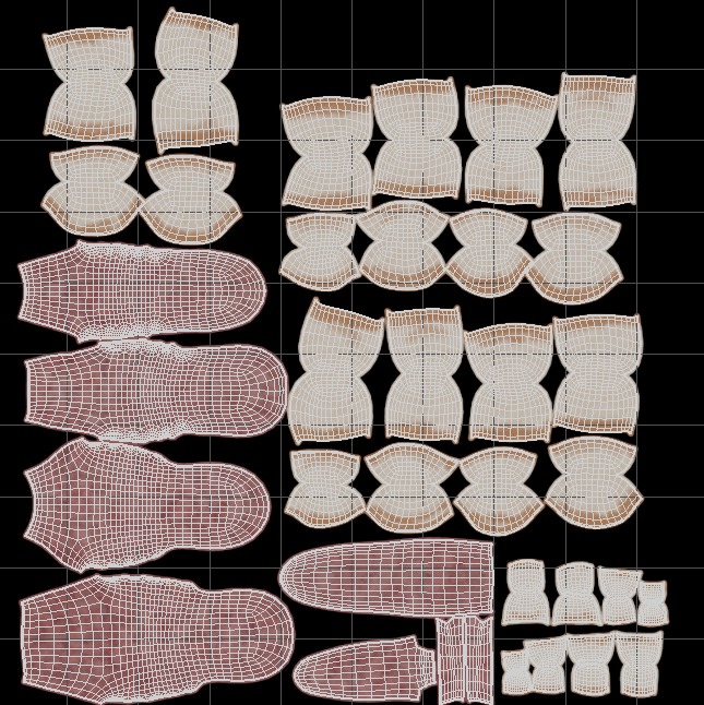 Realistic Cow Calf With Fur Rigged 3D model_22