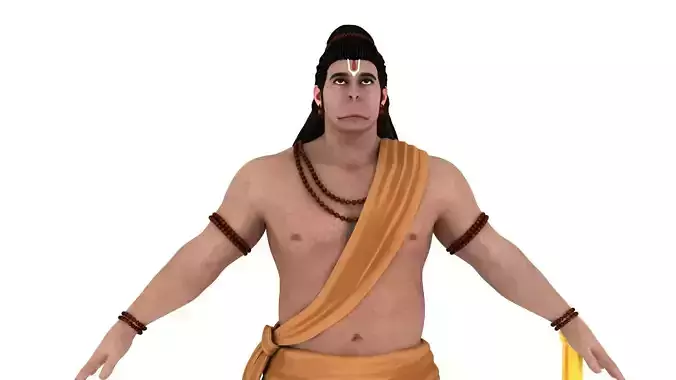Hanuman t pose