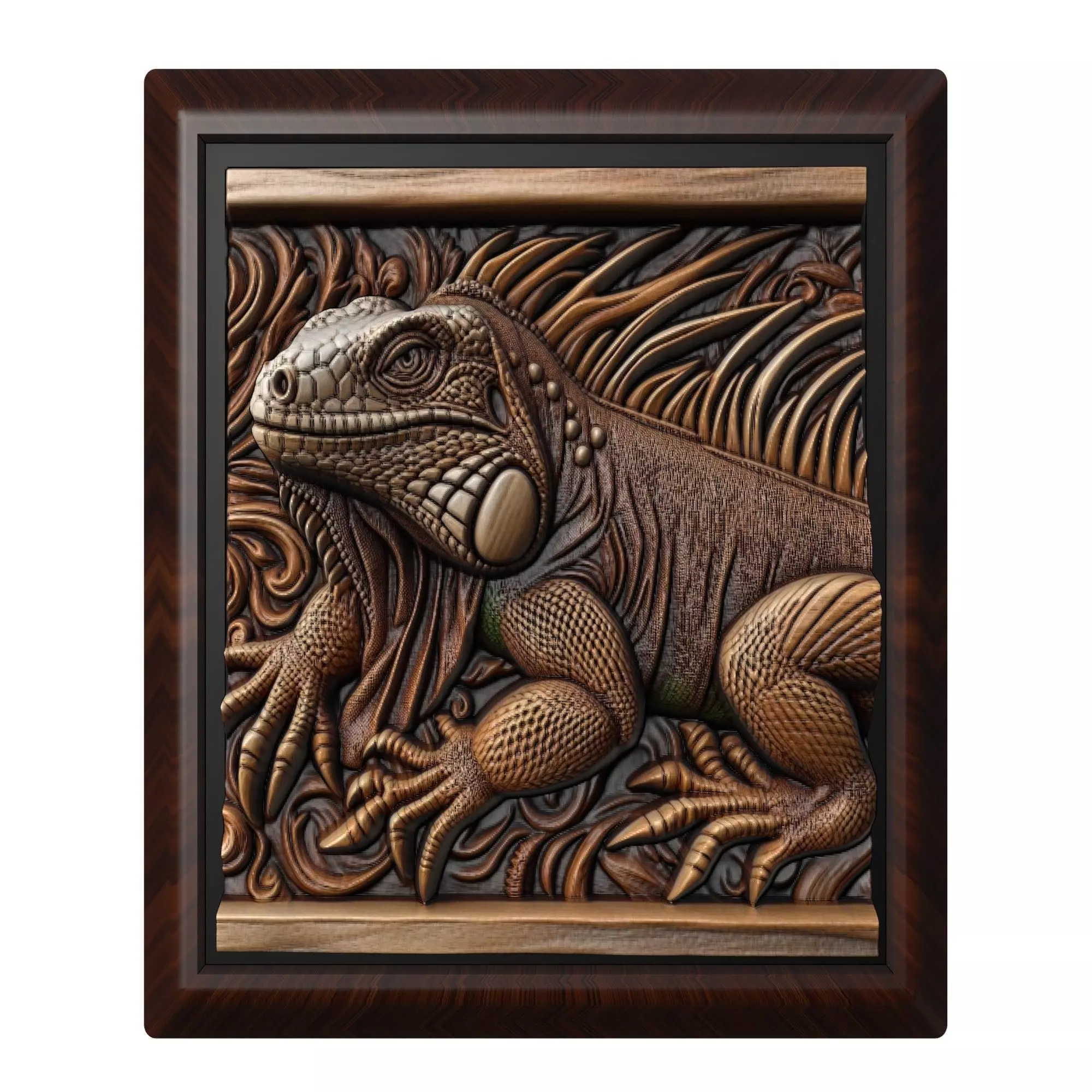 Iguana Animal 3D print model_0