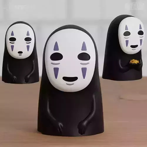Kaonashi No Face Ghibli Chibi Chihiro 3D print model