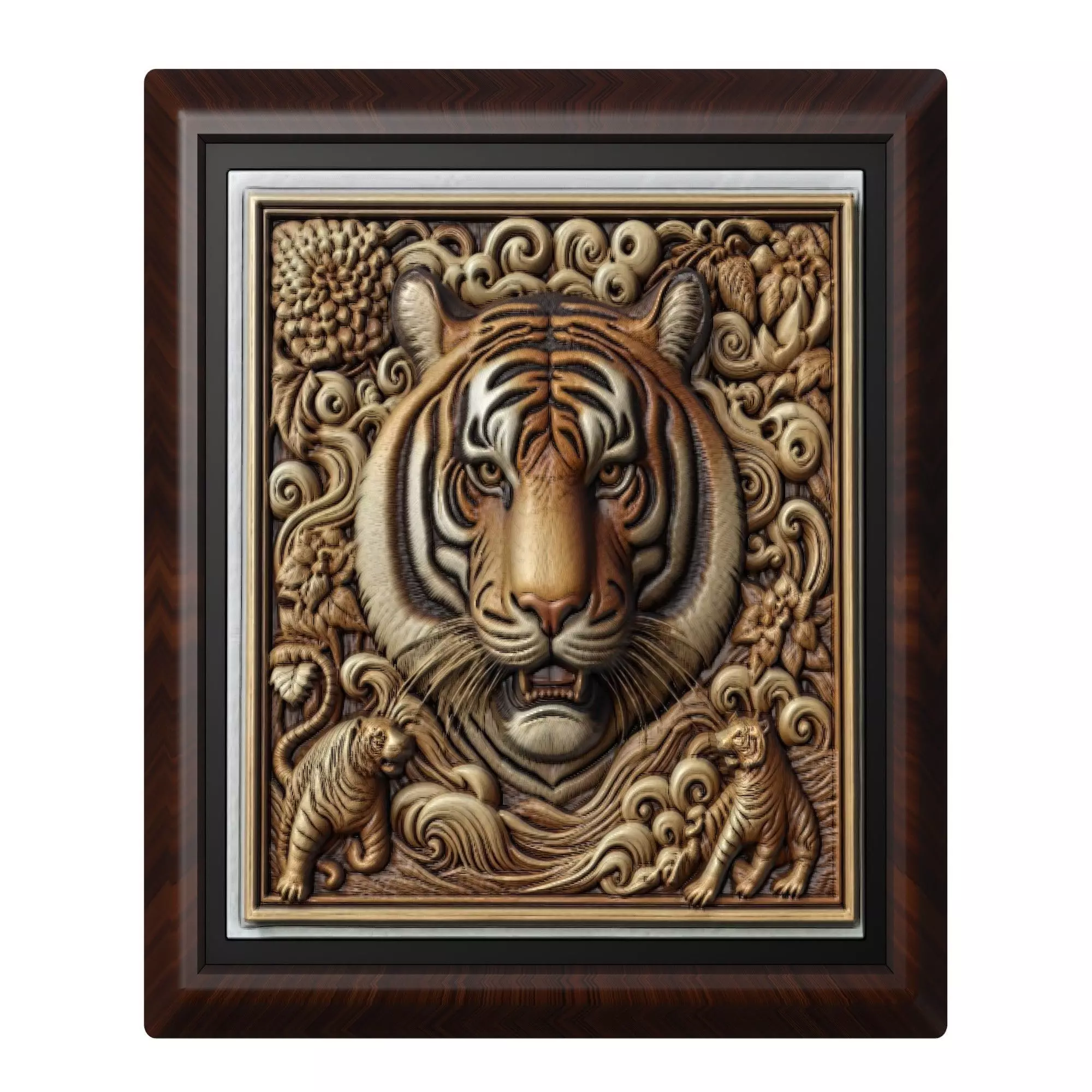 Tiger Animal 3D print model_0