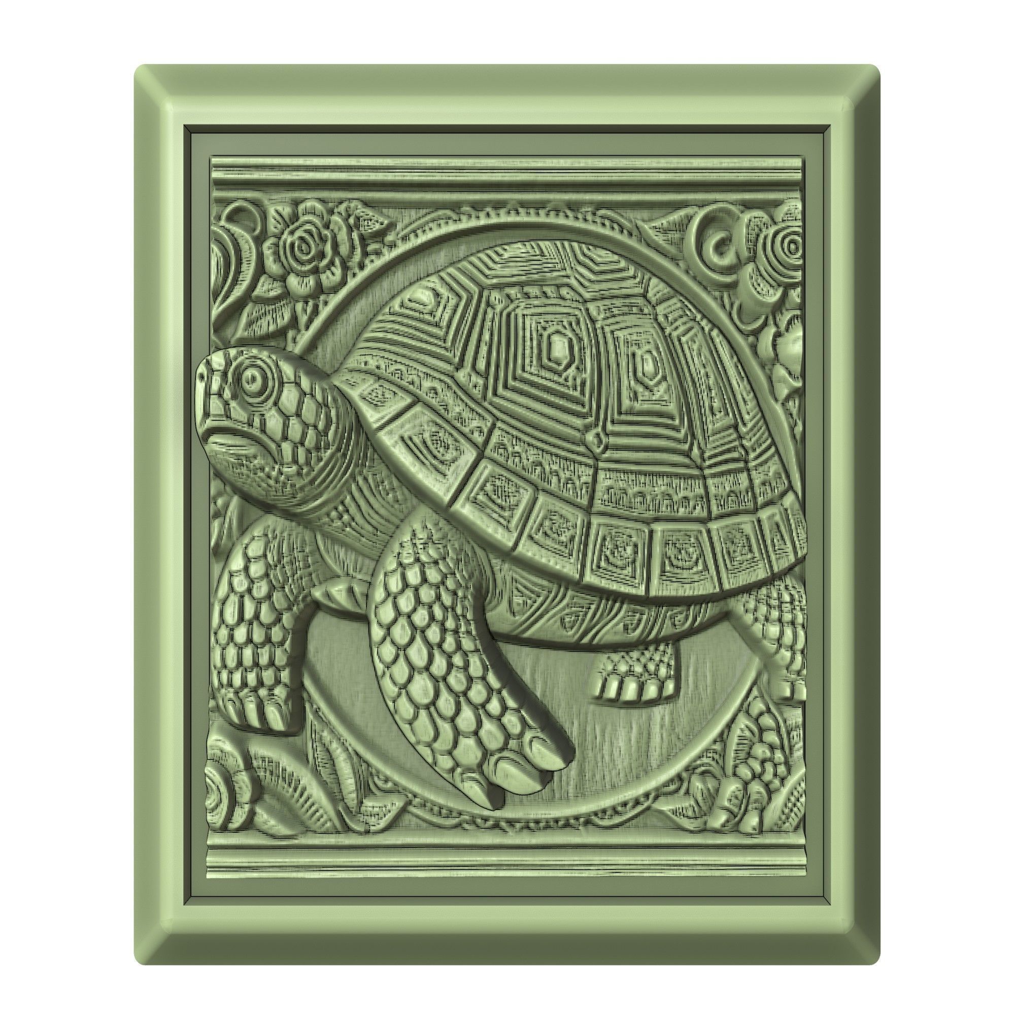 Turtle Animal 3D print model_2