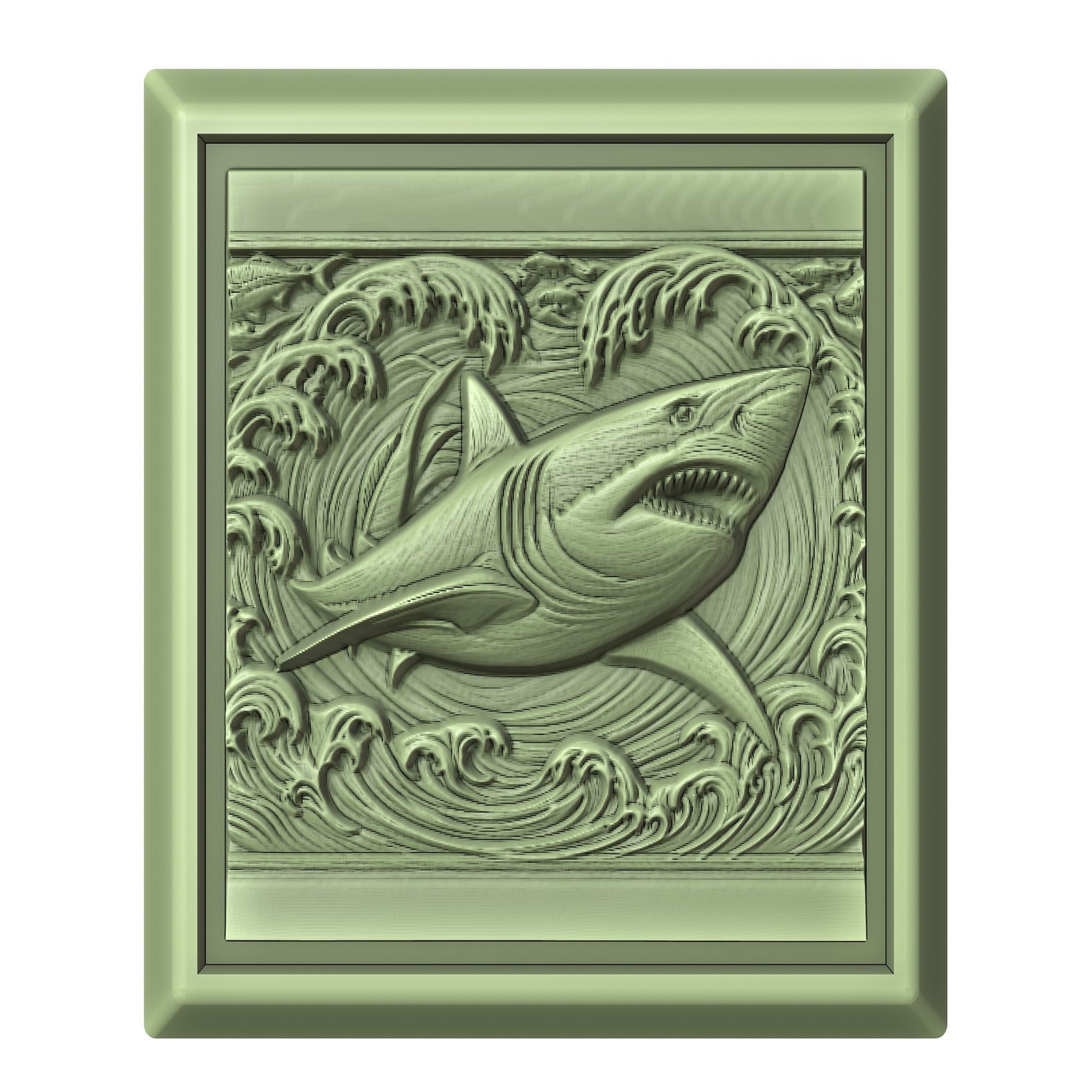 Shark Animal 3D print model_2