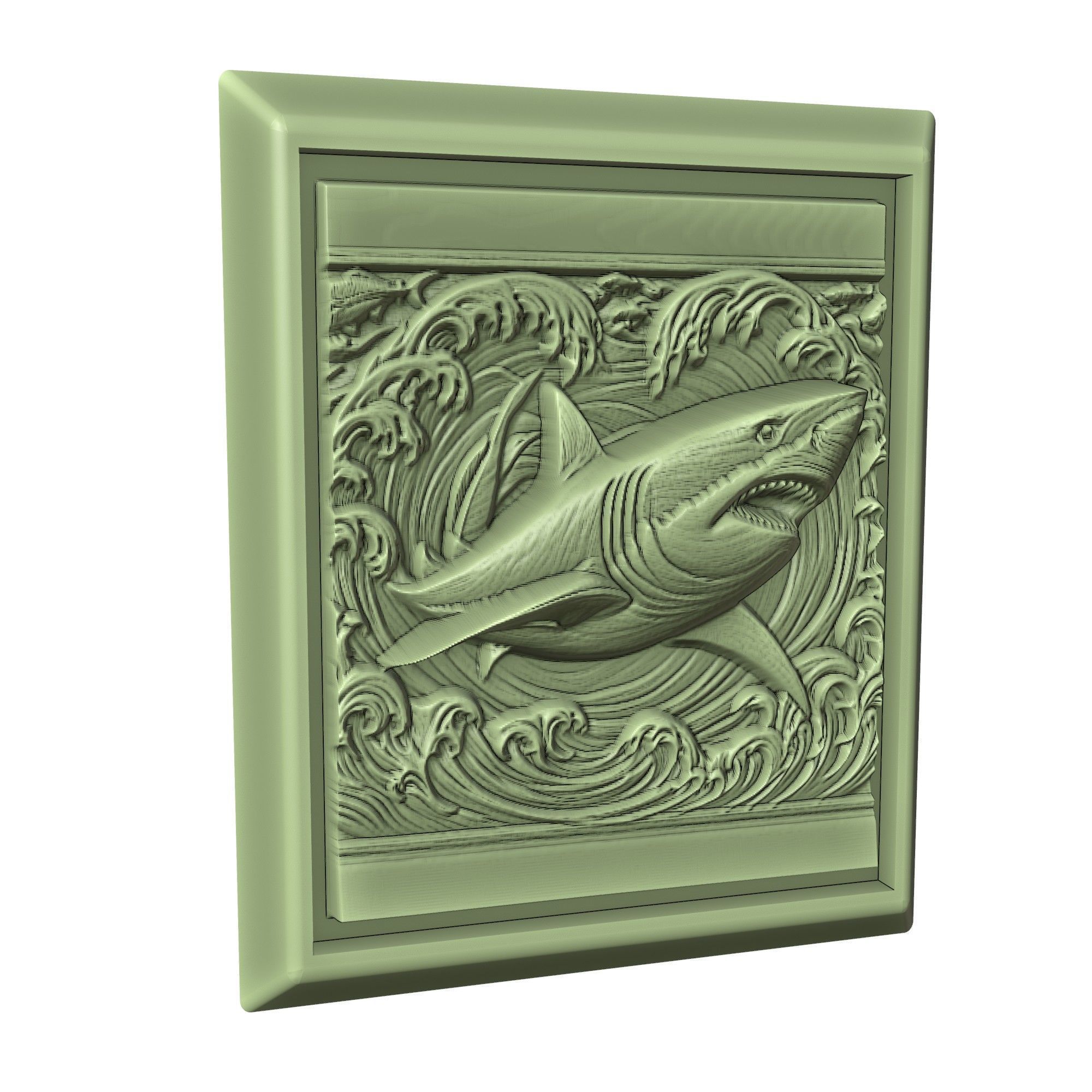 Shark Animal 3D print model_3