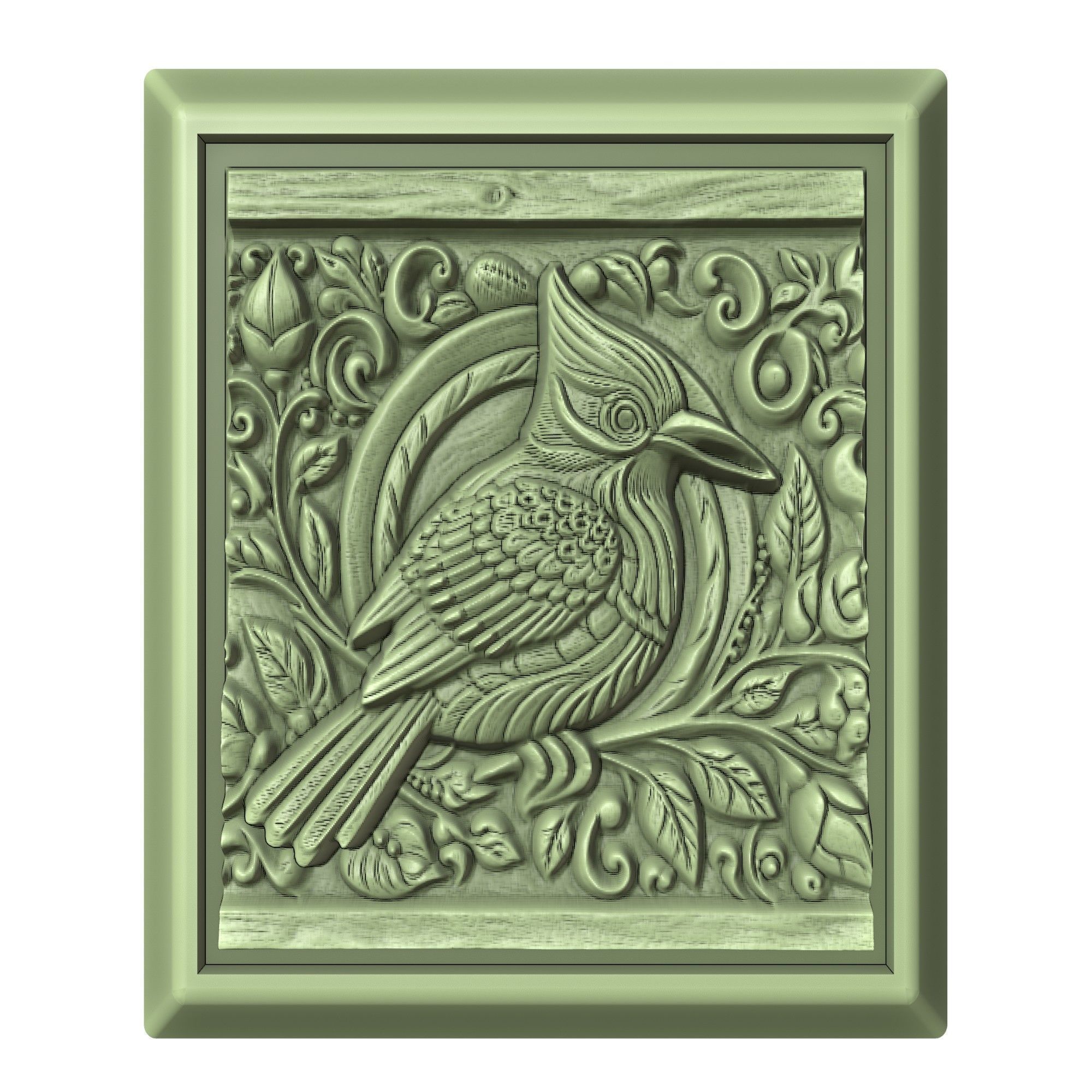 Bird Animal 3D print model_2