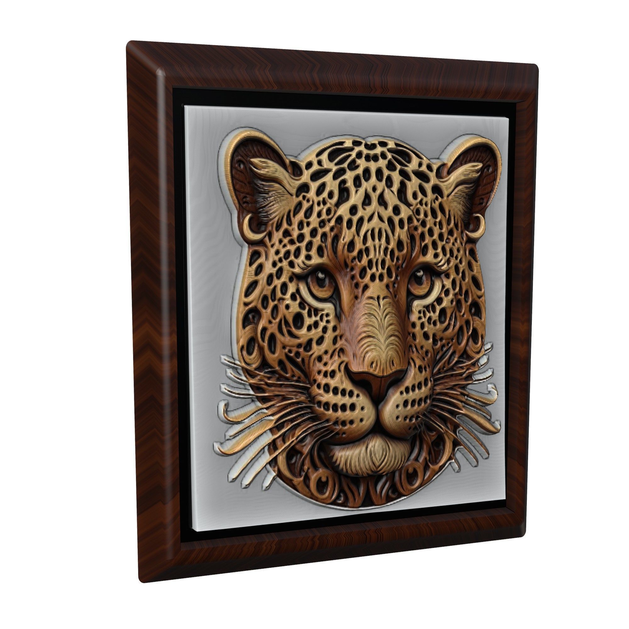 Leopard Animal 3D print model_1