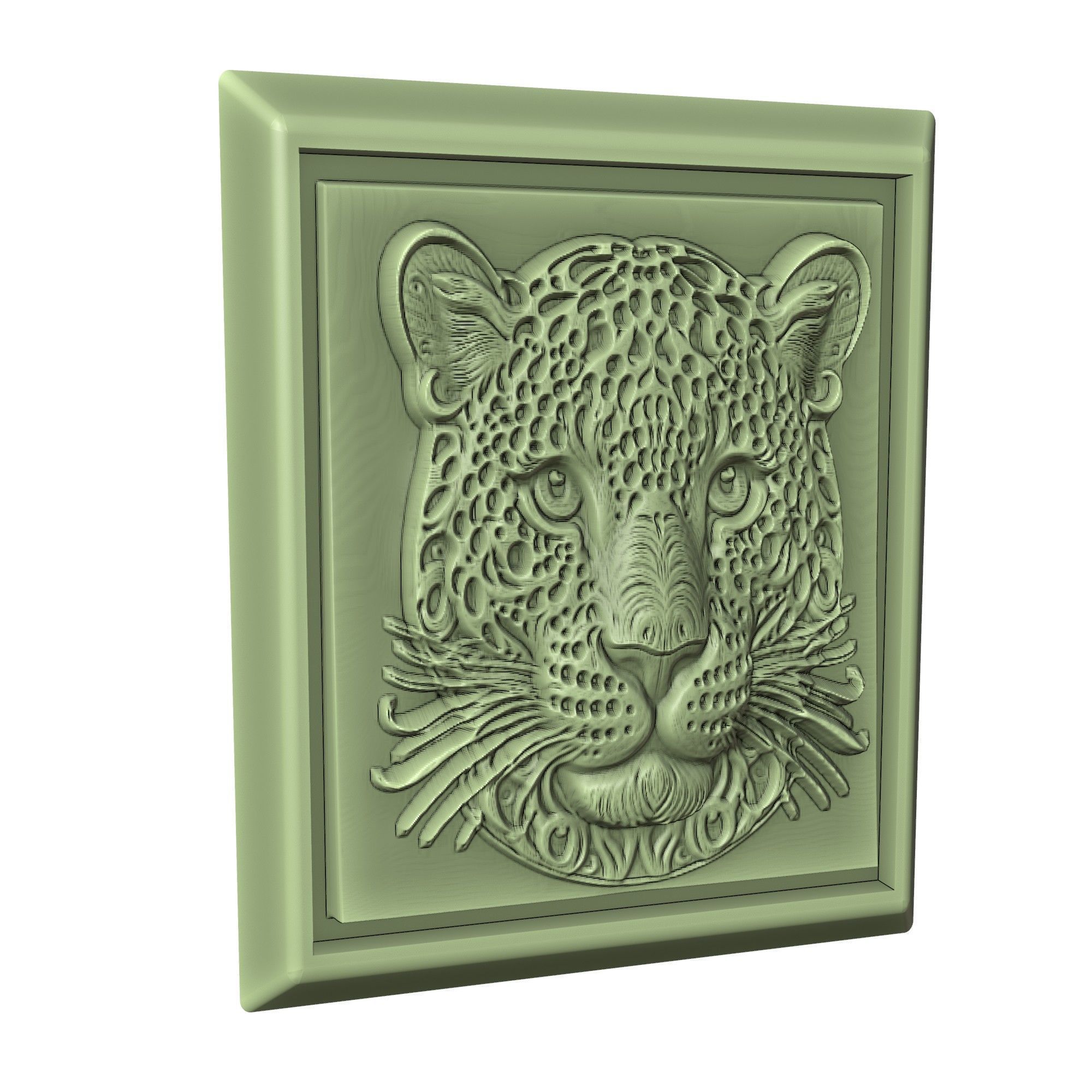 Leopard Animal 3D print model_3