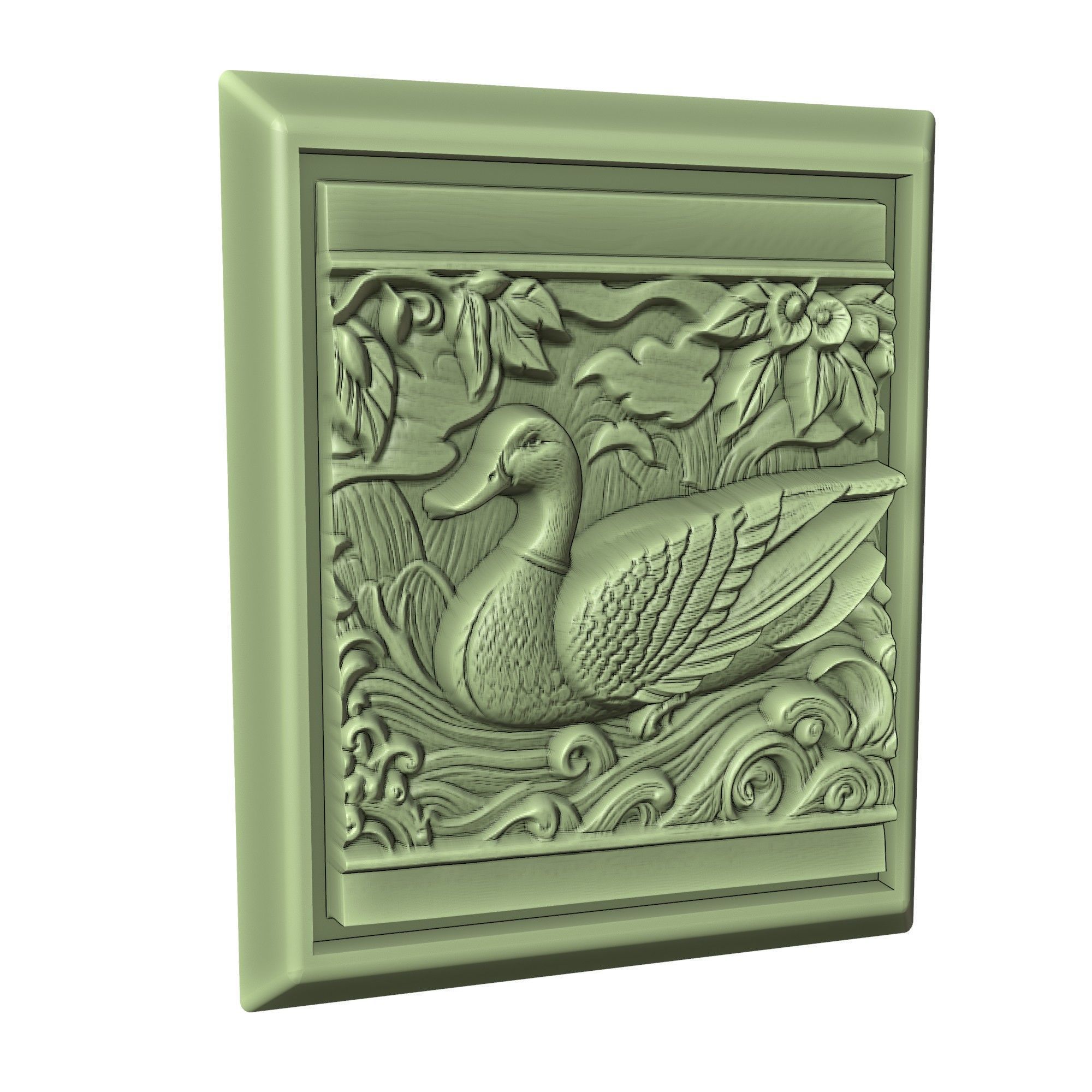 Duck Animal 3D print model_3