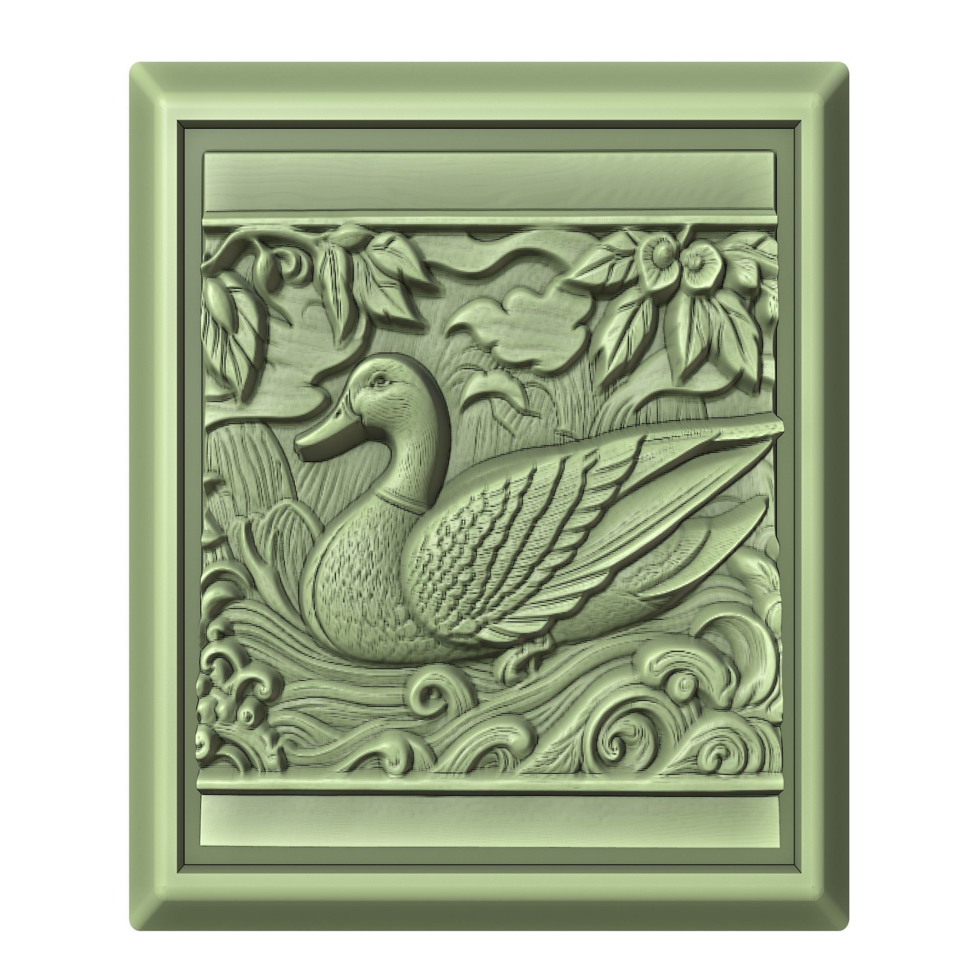 Duck Animal 3D print model_2