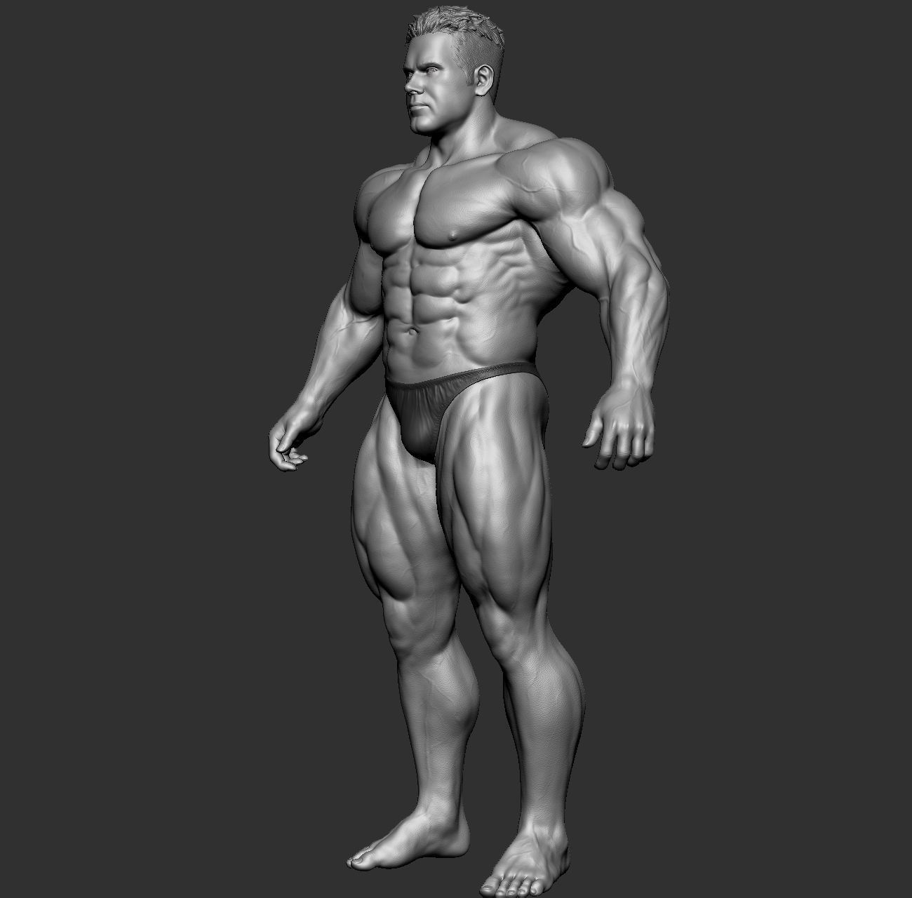 Jay Cutler bodybuilder 3D model_3