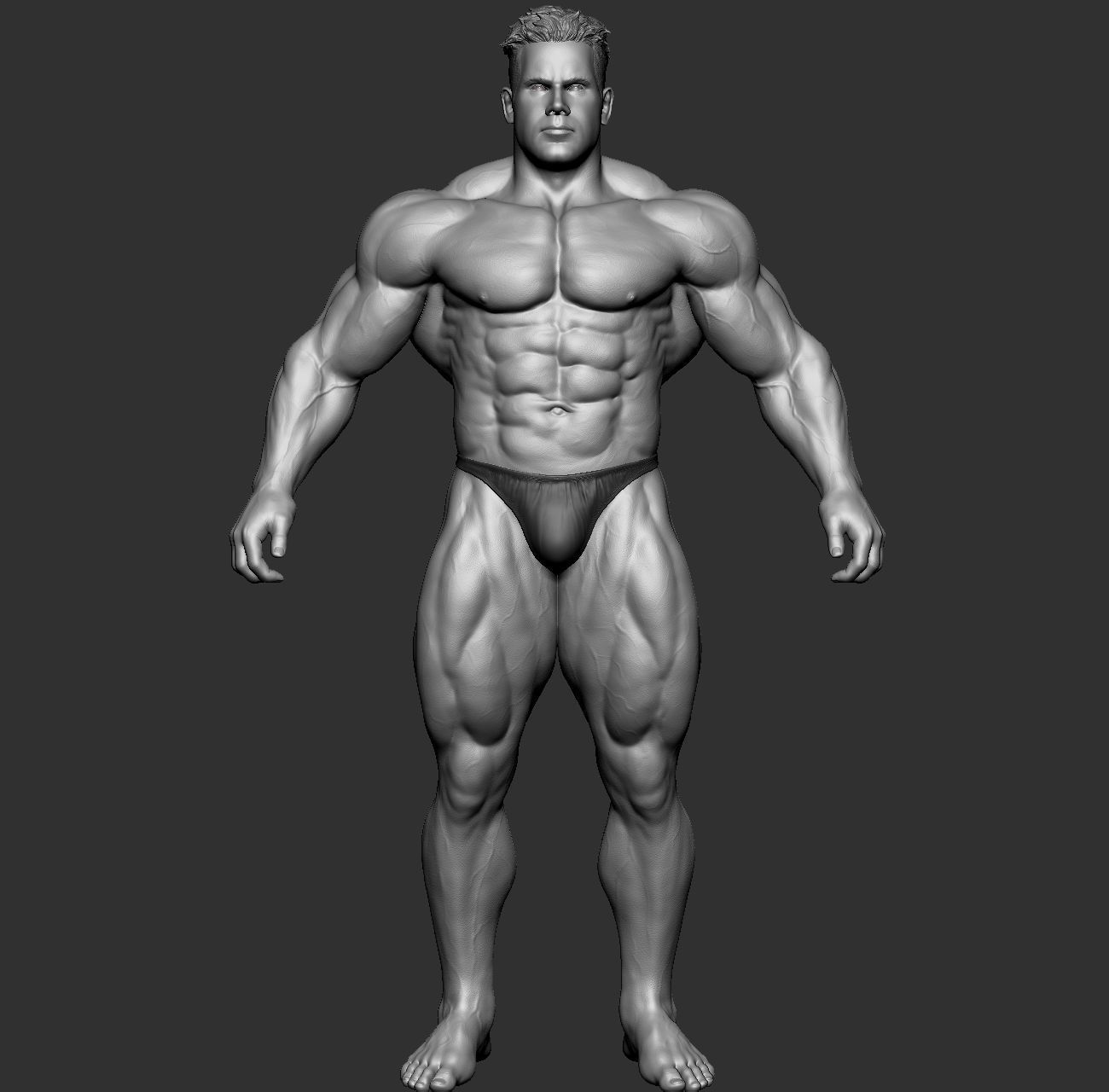 Jay Cutler bodybuilder 3D model_1
