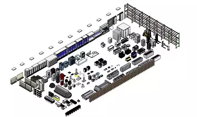 SUPERMARKET  3D model