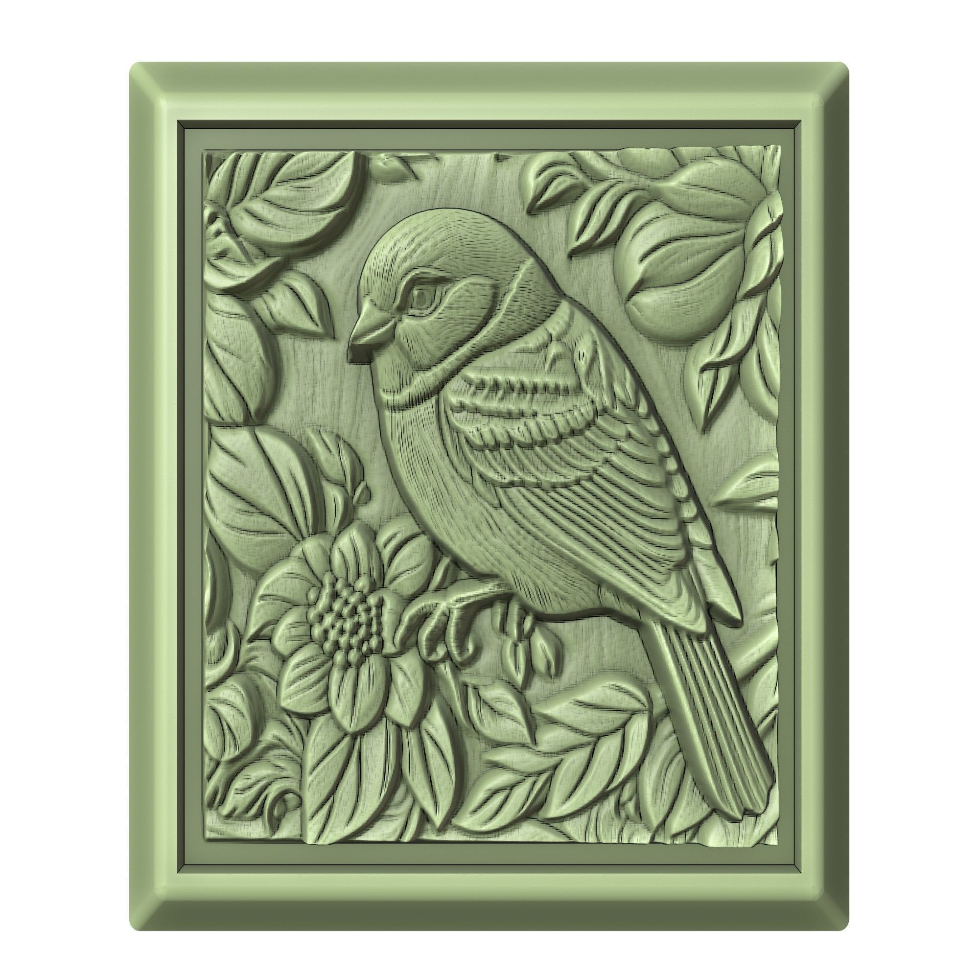 Sparrow Animal 3D print model_2