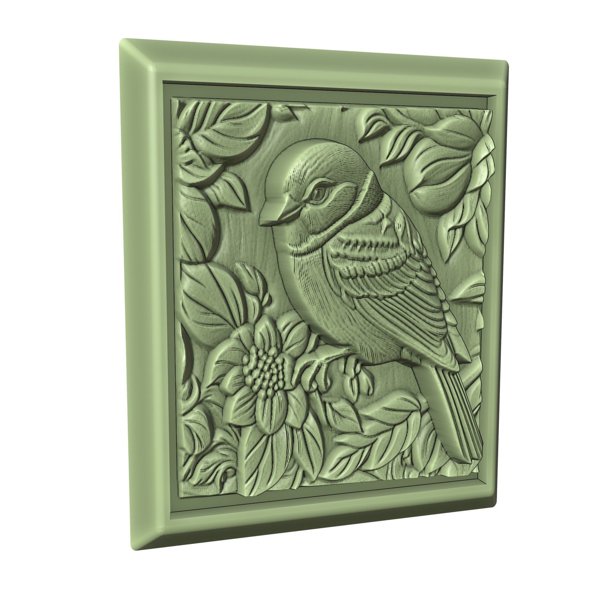 Sparrow Animal 3D print model_3