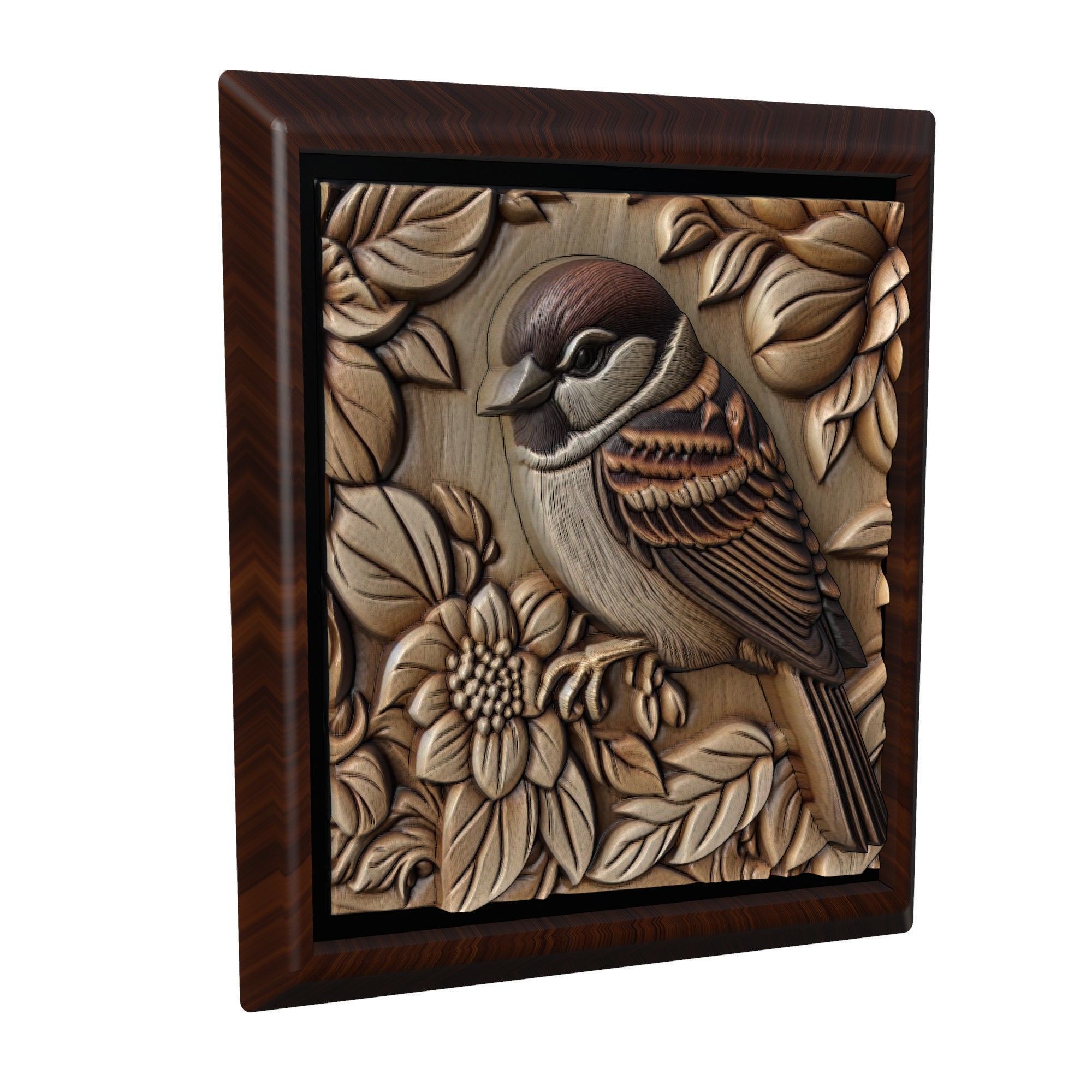 Sparrow Animal 3D print model_1