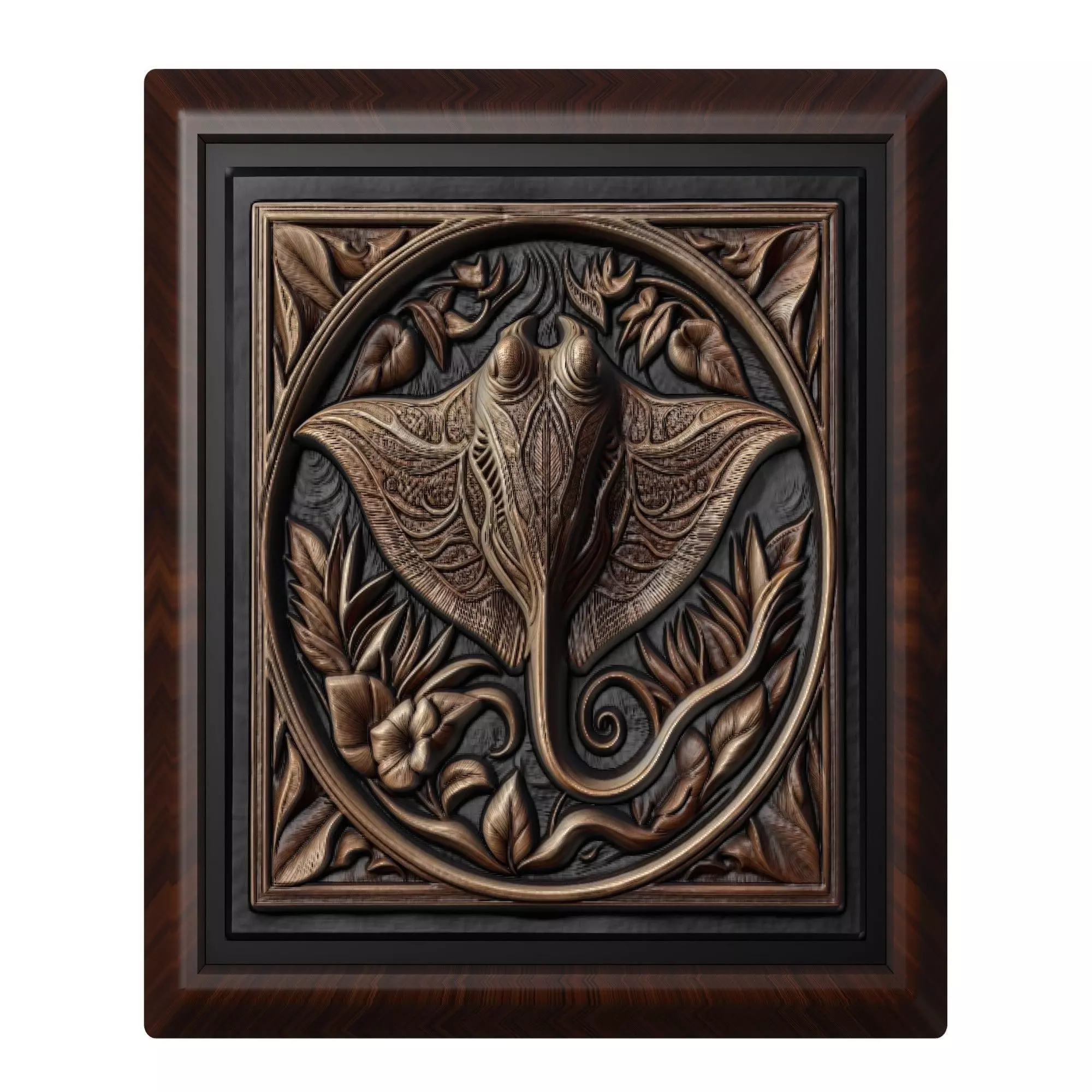 Stingray Animal 3D print model