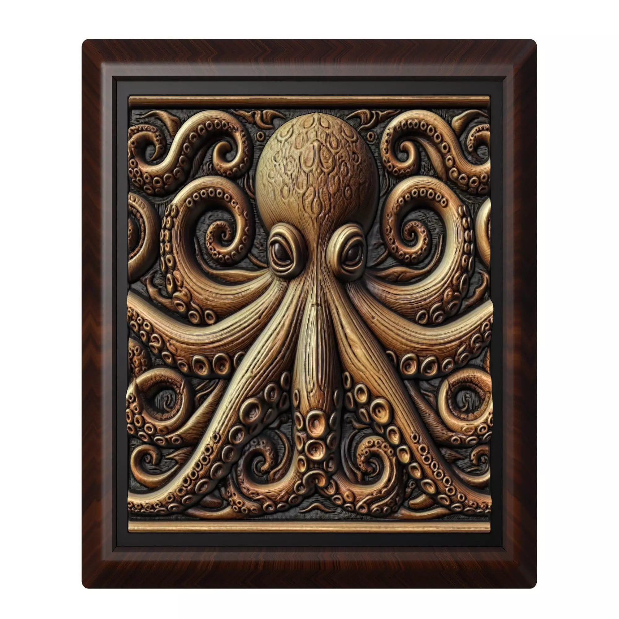 Octopus Animal 3D print model_0