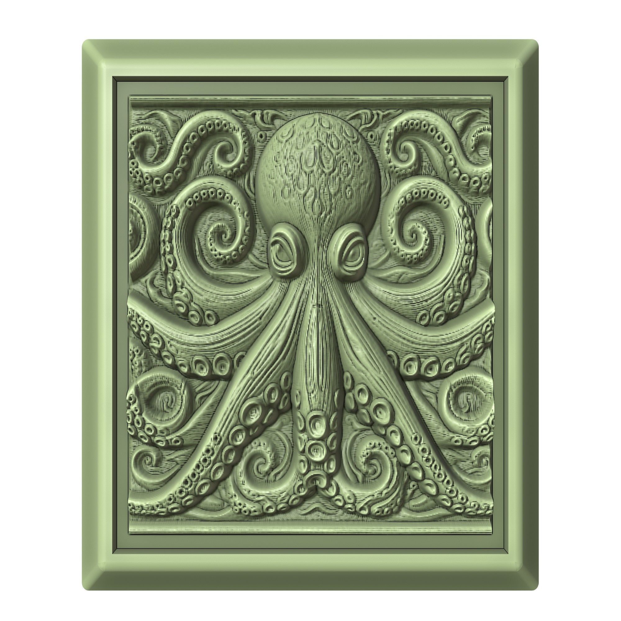 Octopus Animal 3D print model_2