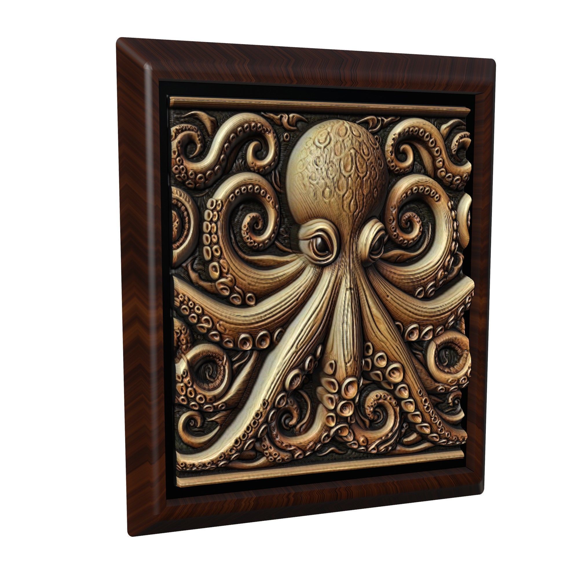 Octopus Animal 3D print model_1