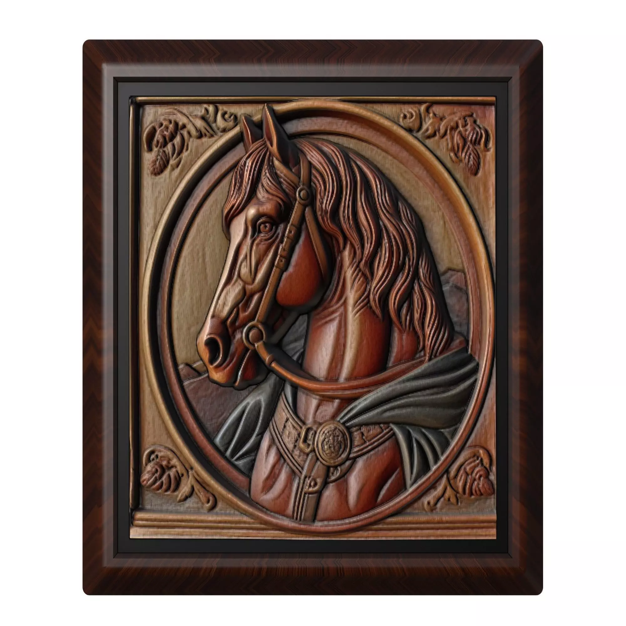 Horse Animal 3D print model_0