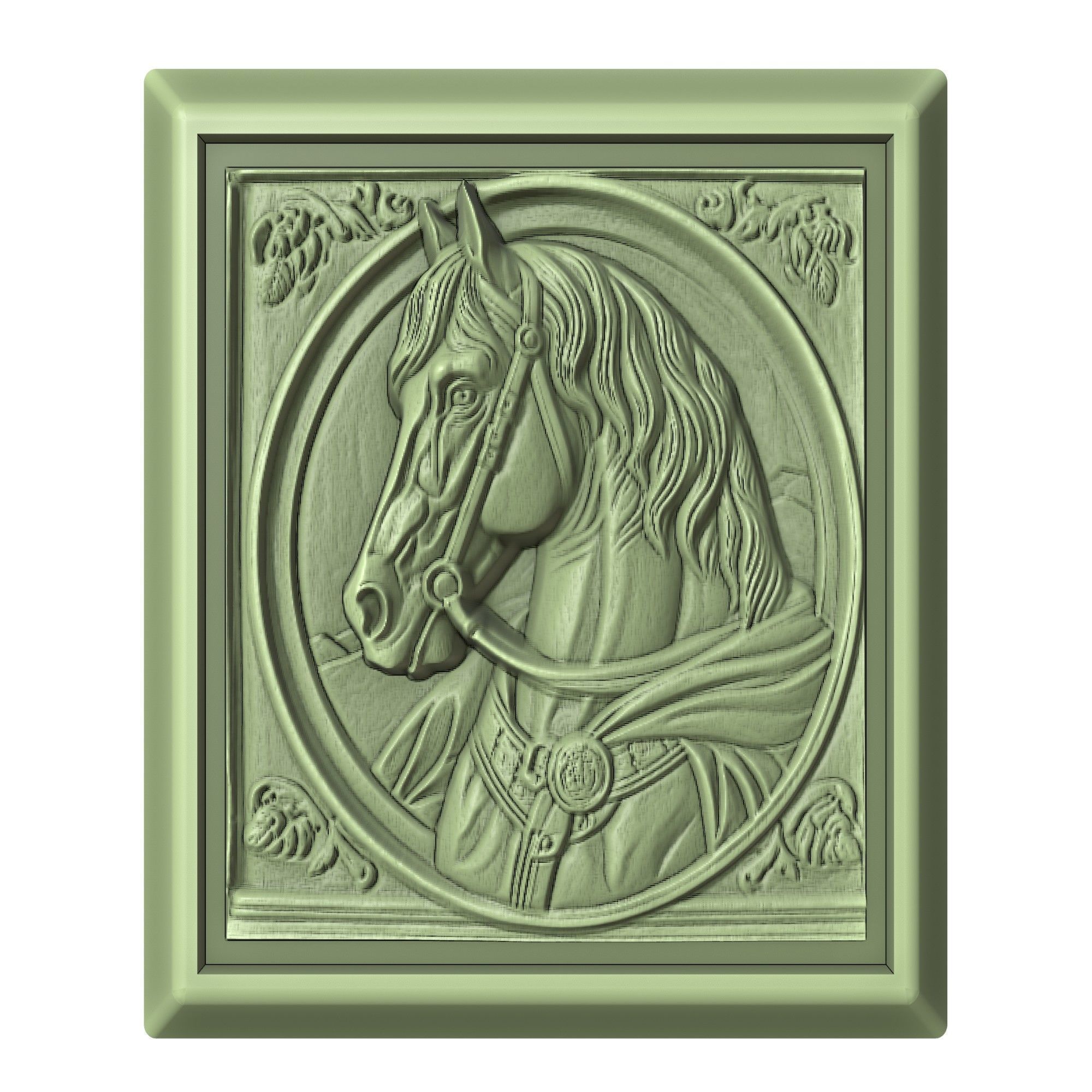 Horse Animal 3D print model_2