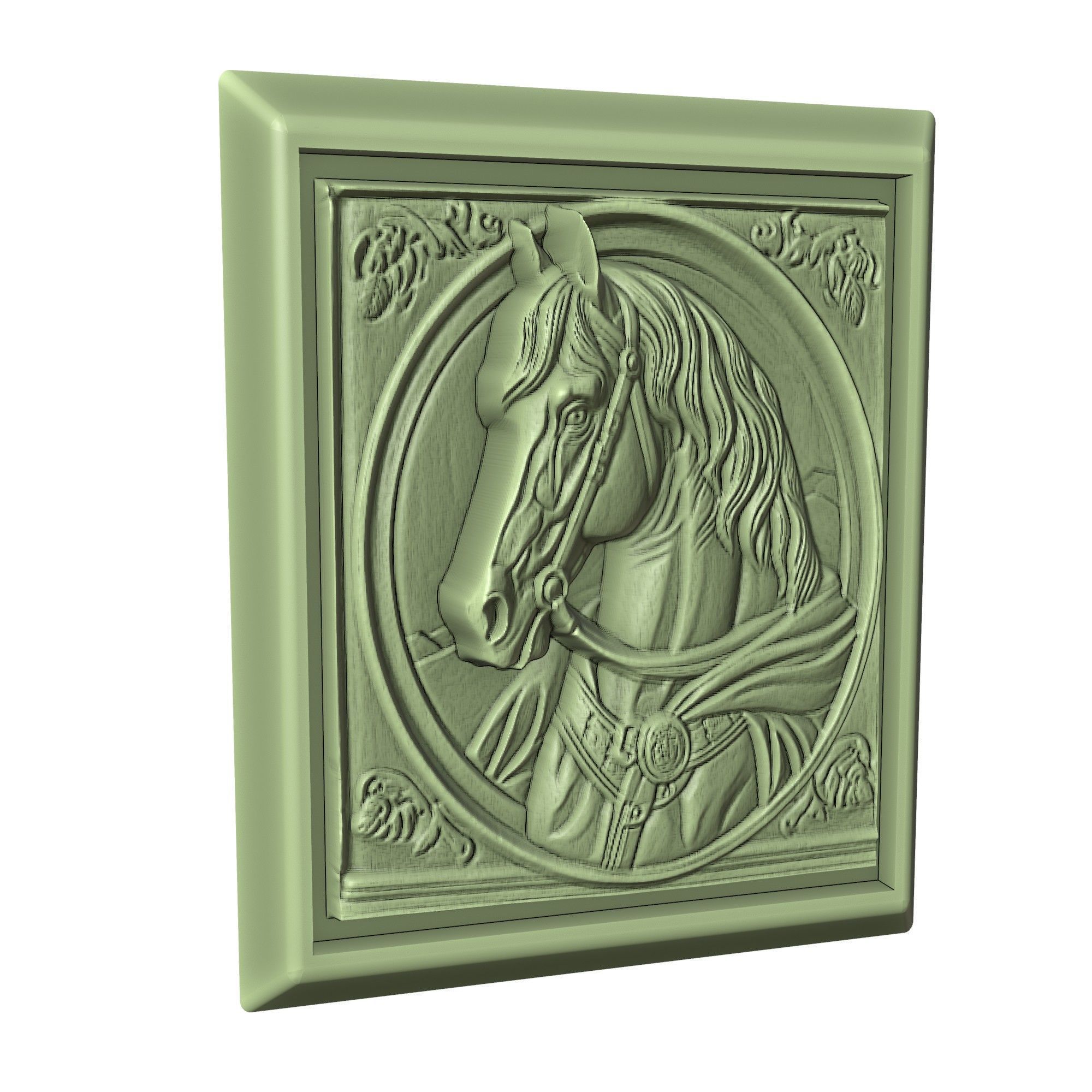 Horse Animal 3D print model_3