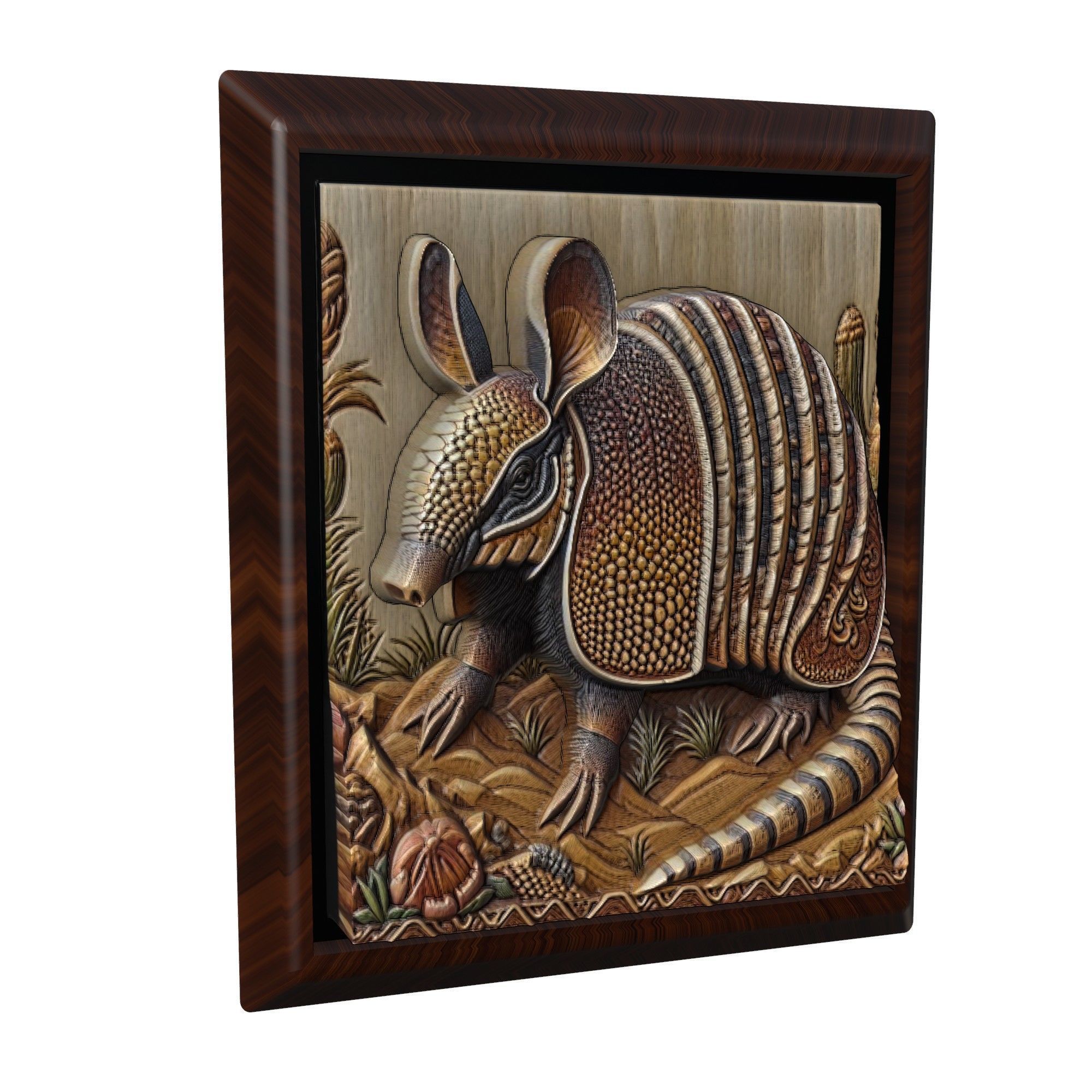 Armadillo Animal 3D print model_1