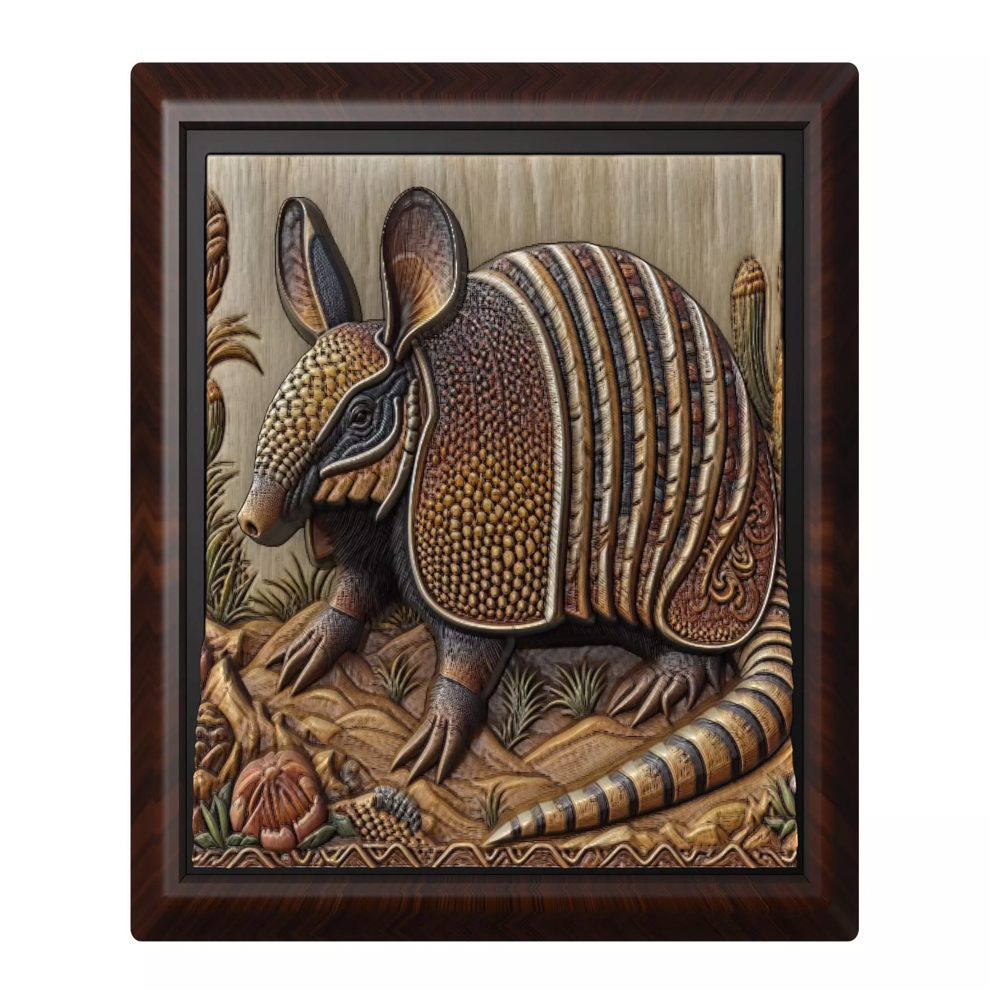 Armadillo Animal 3D print model_0