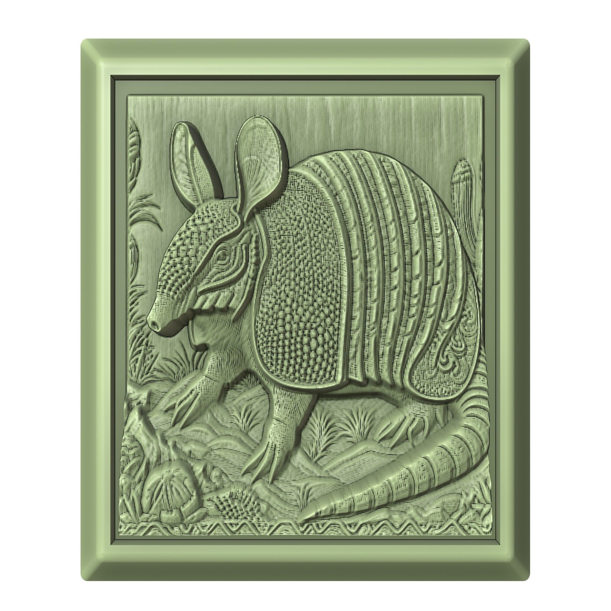 Armadillo Animal 3D print model_2