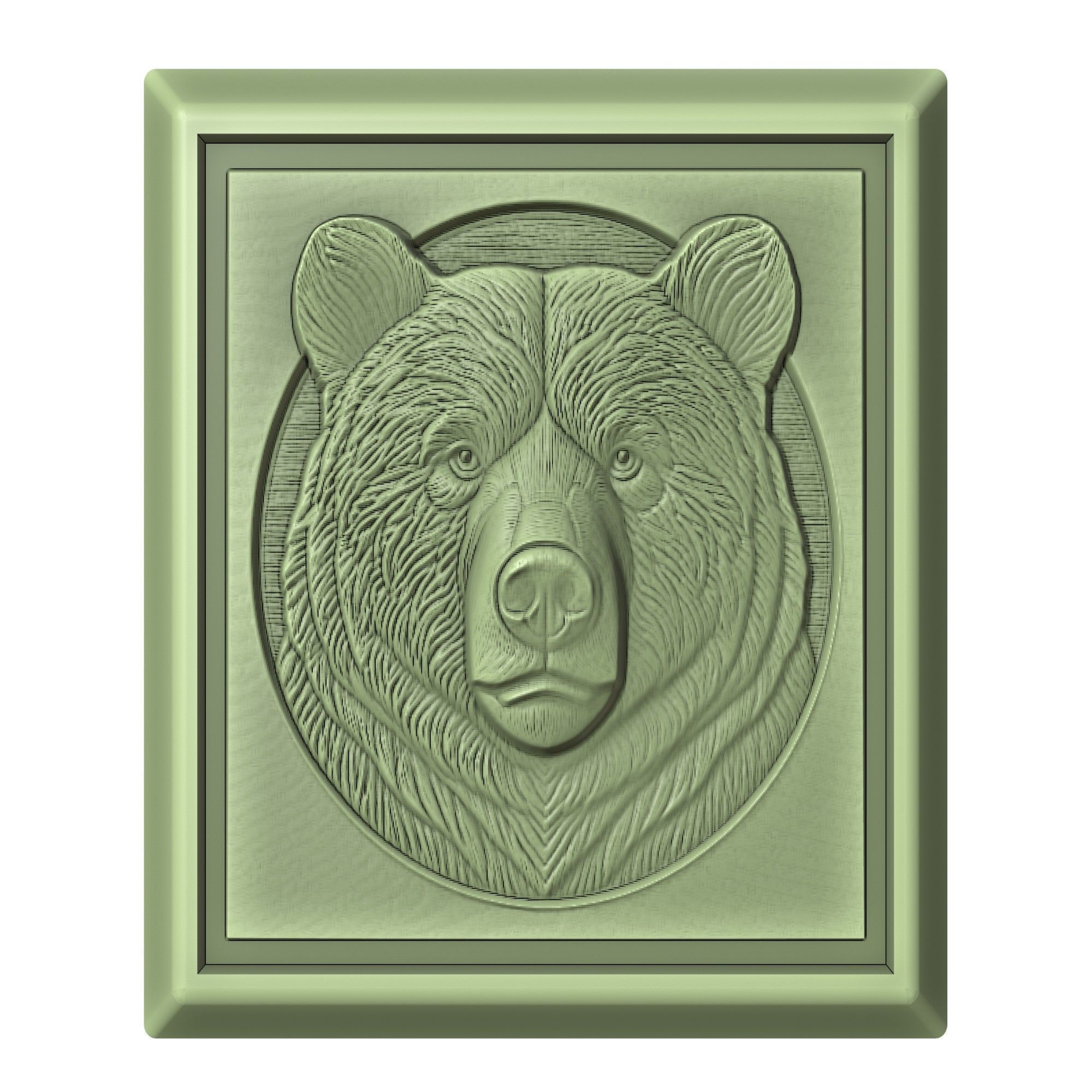 Bear Animal 3D print model_2