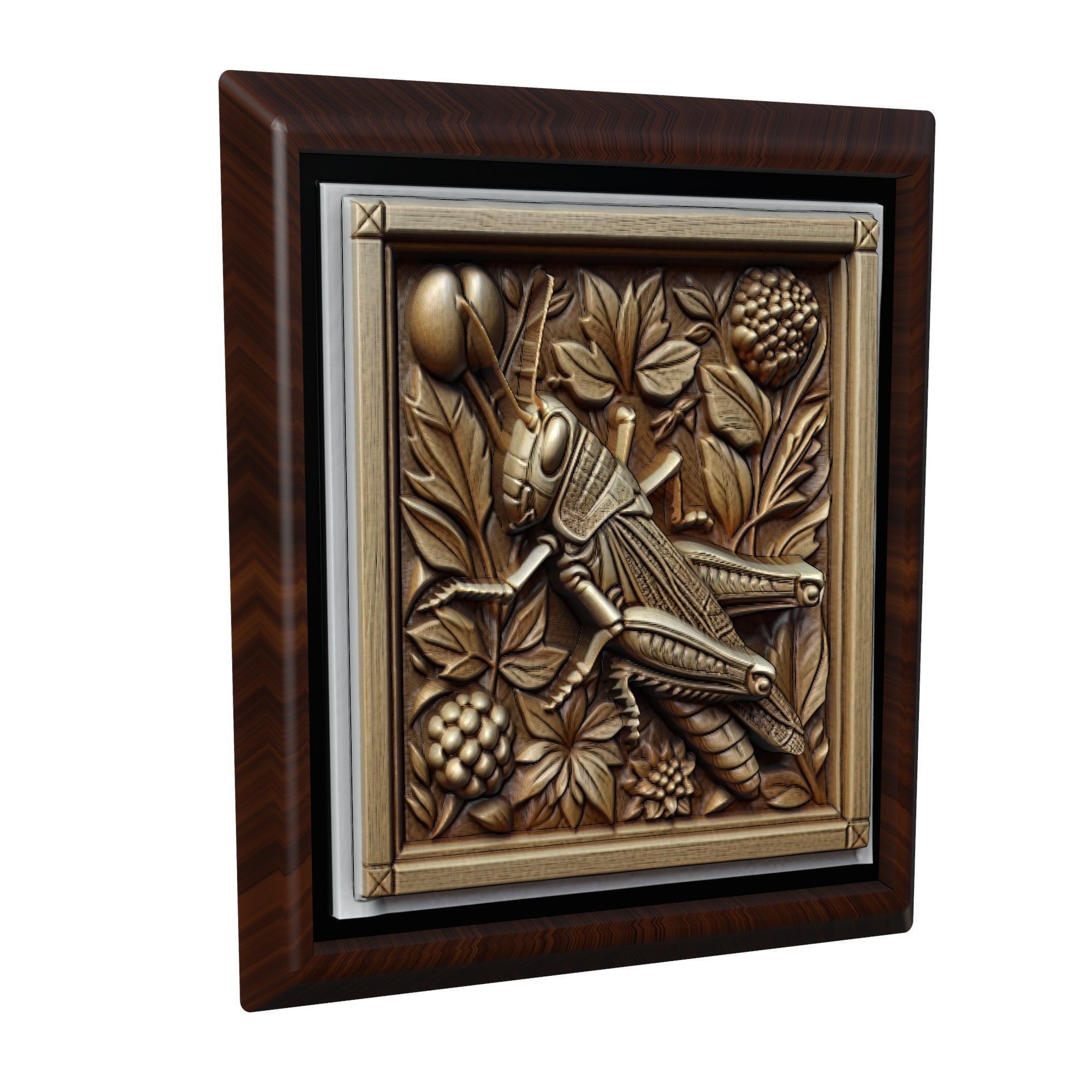 Grasshopper Animal 3D print model_1