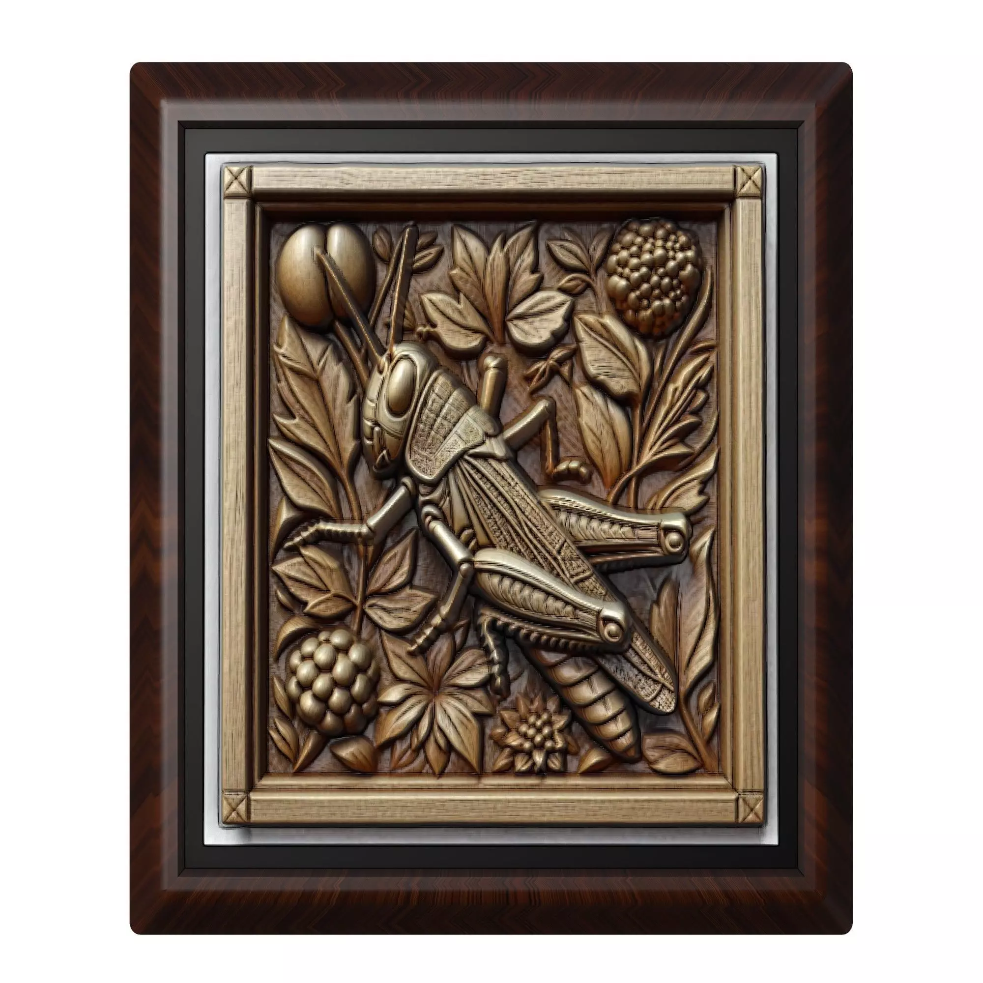 Grasshopper Animal 3D print model_0