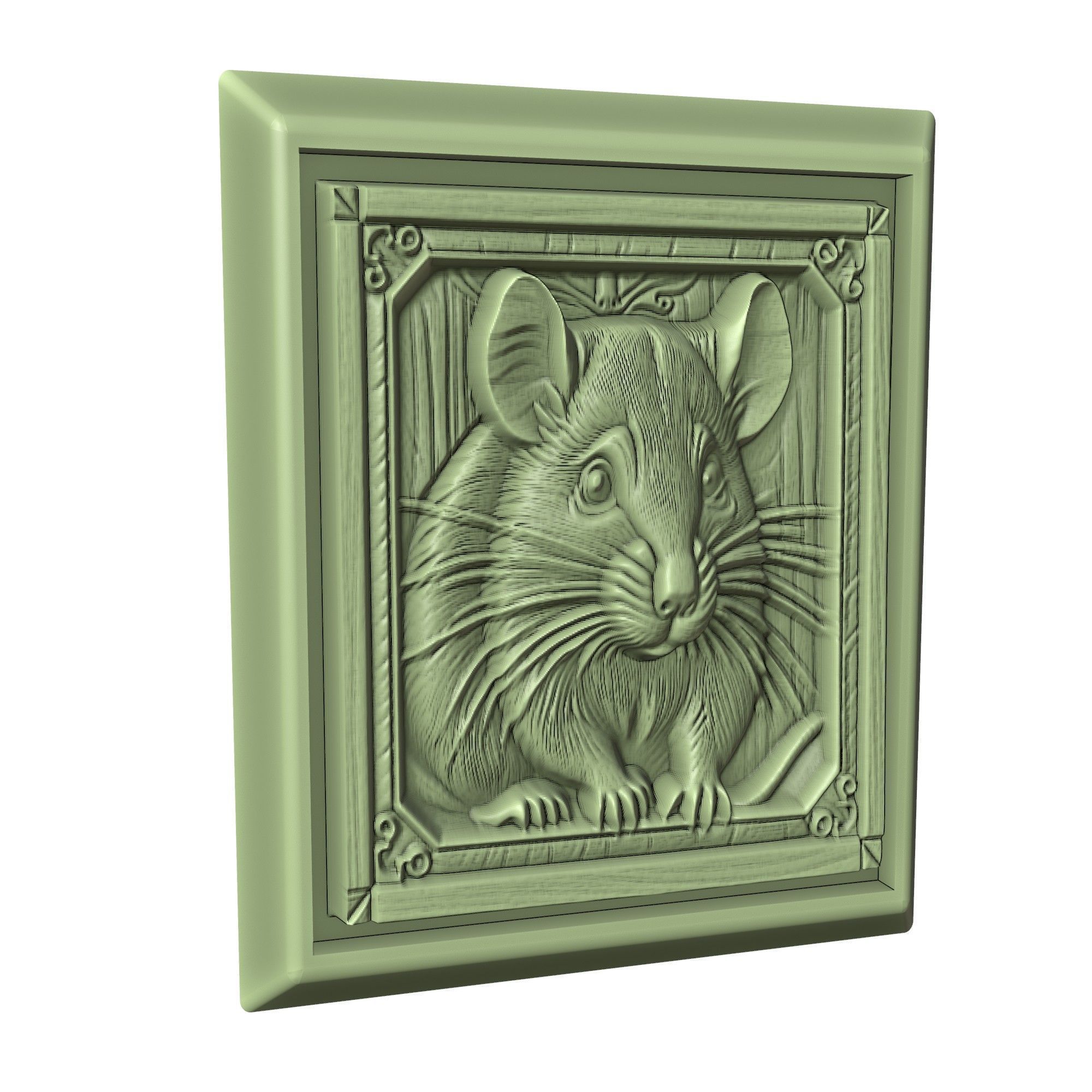 Rat Animal 3D print model_3